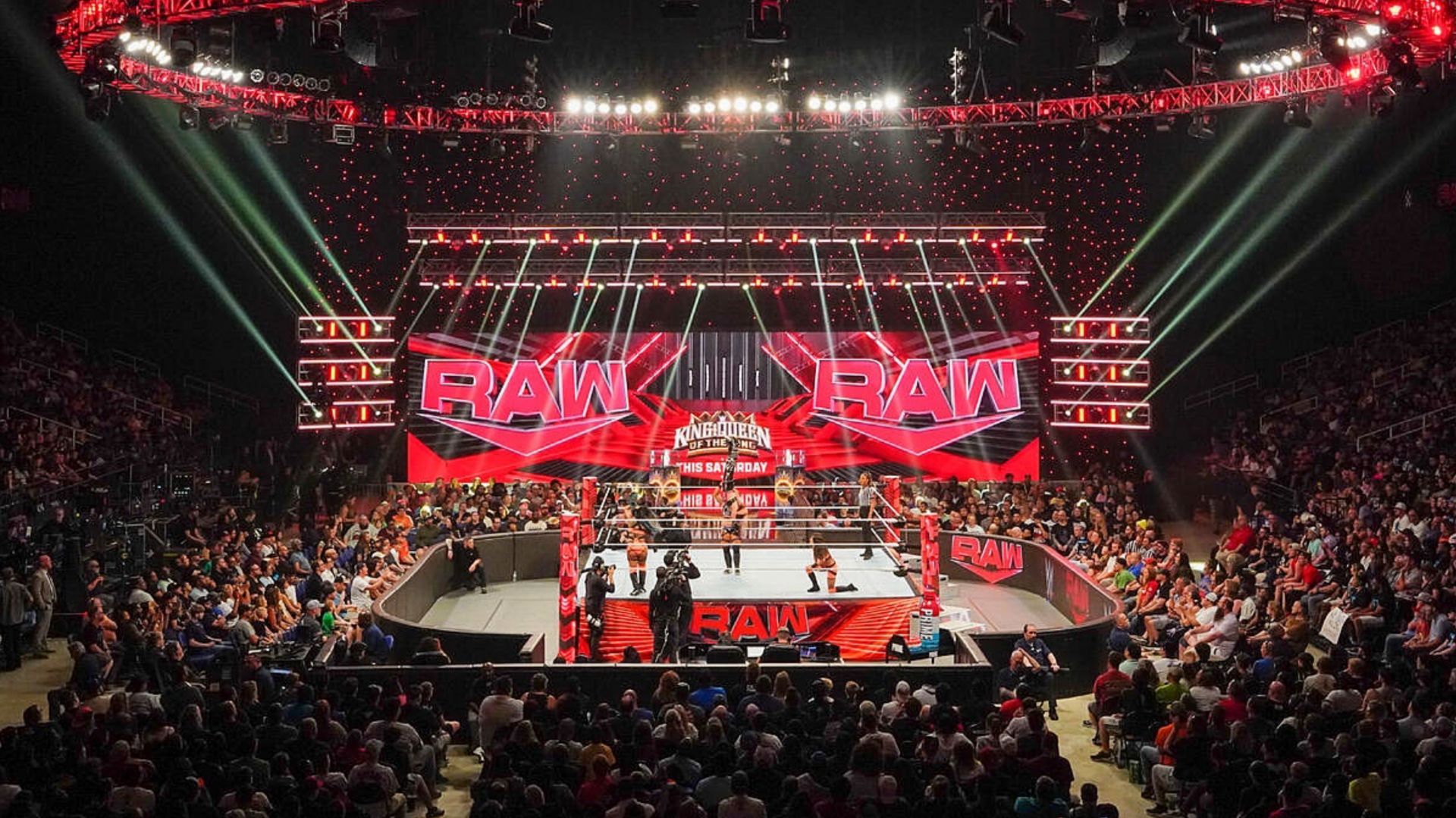 Monday Night RAW airs on USA Network