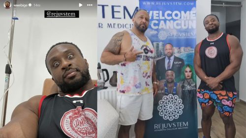 Big E and MVP underwent stem cell treatment