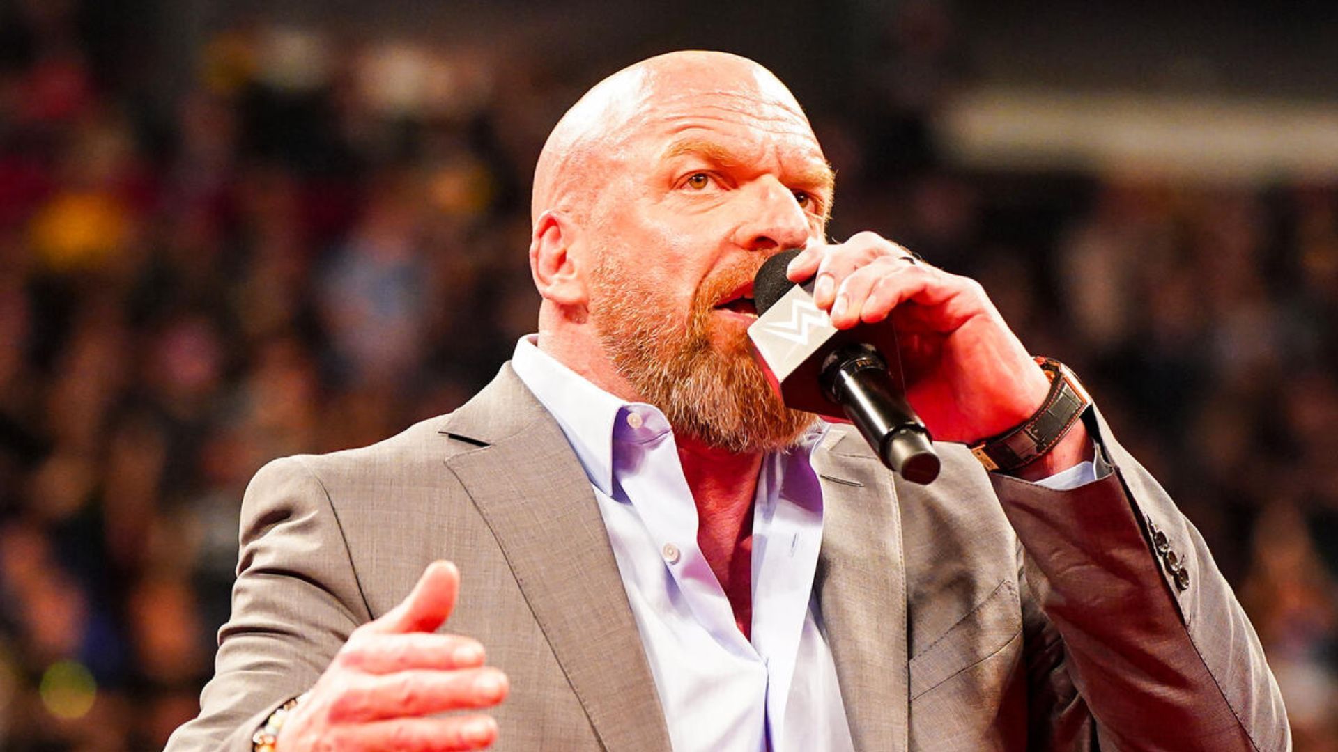 Triple H took over the creative duties in July 2022! [Image credit: WWE.com]