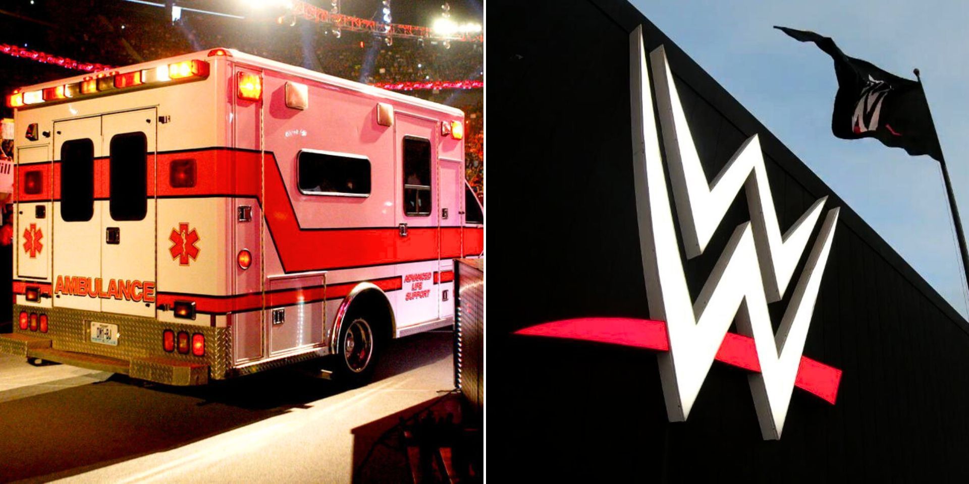 A former champion is currently injured (Images via WWE.com)