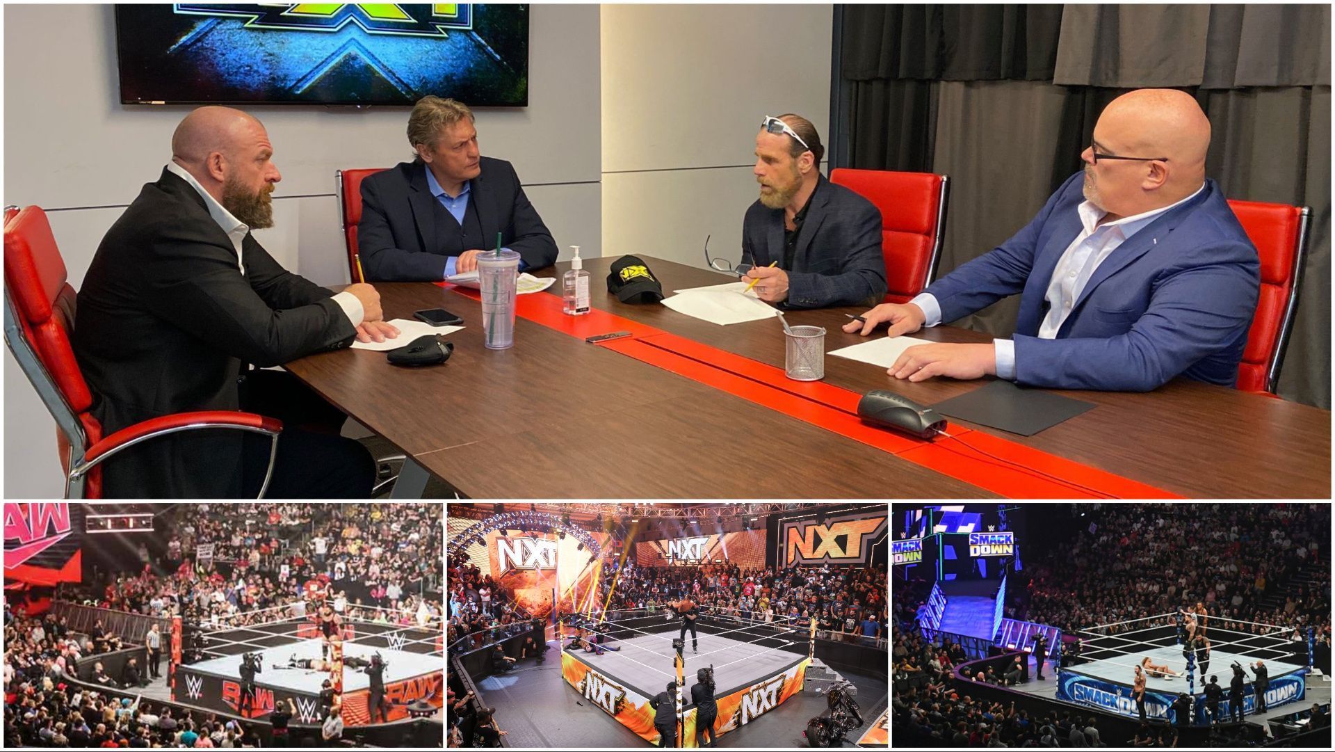 WWE officials discuss creative plans in NXT, a look at RAW, NXT, &amp; SmackDown