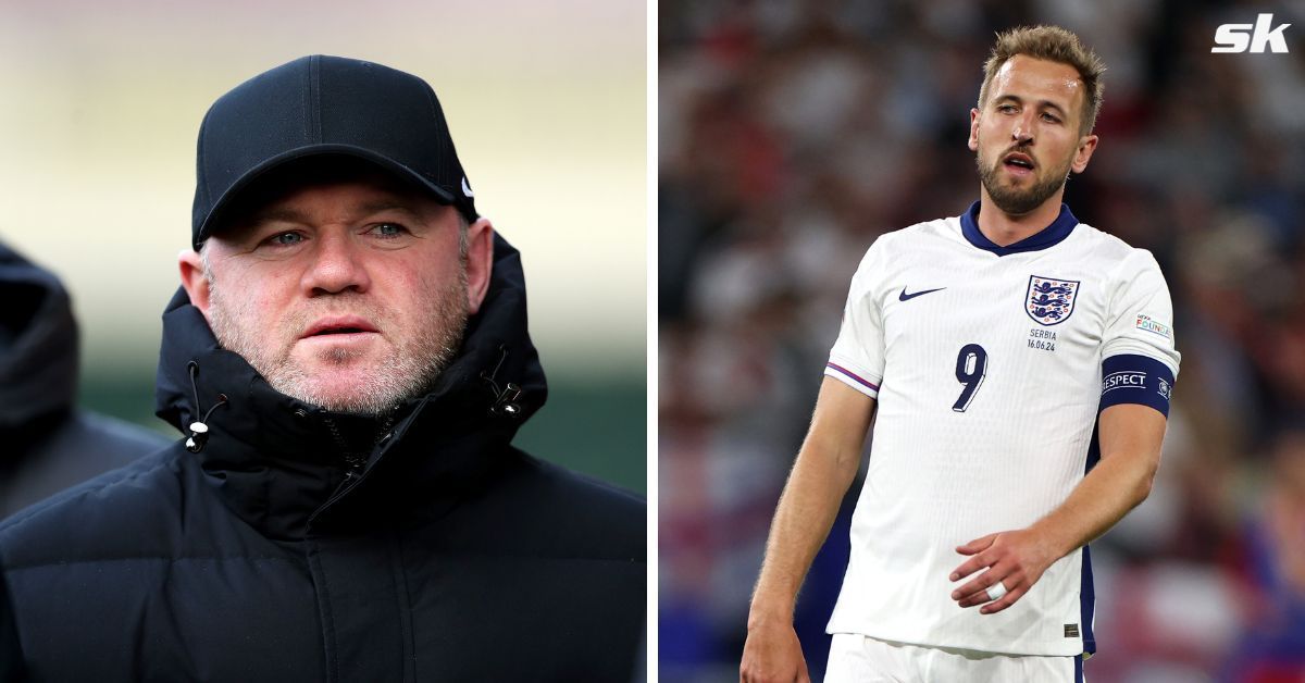 Wayne Rooney (left) and Harry Kane