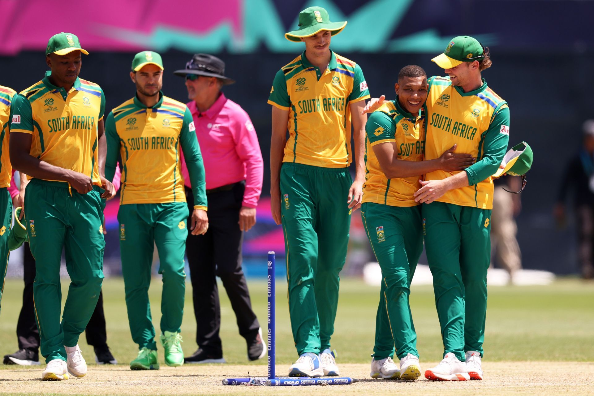 The South Africa national cricket team (Credits: Getty)