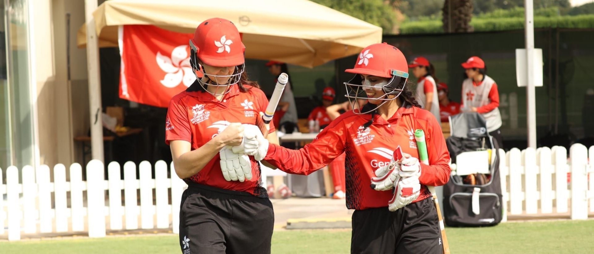 Hong Kong Women will be taking on Netherlands Women in a T20I series (Image Courtesy: ICC Cricket)