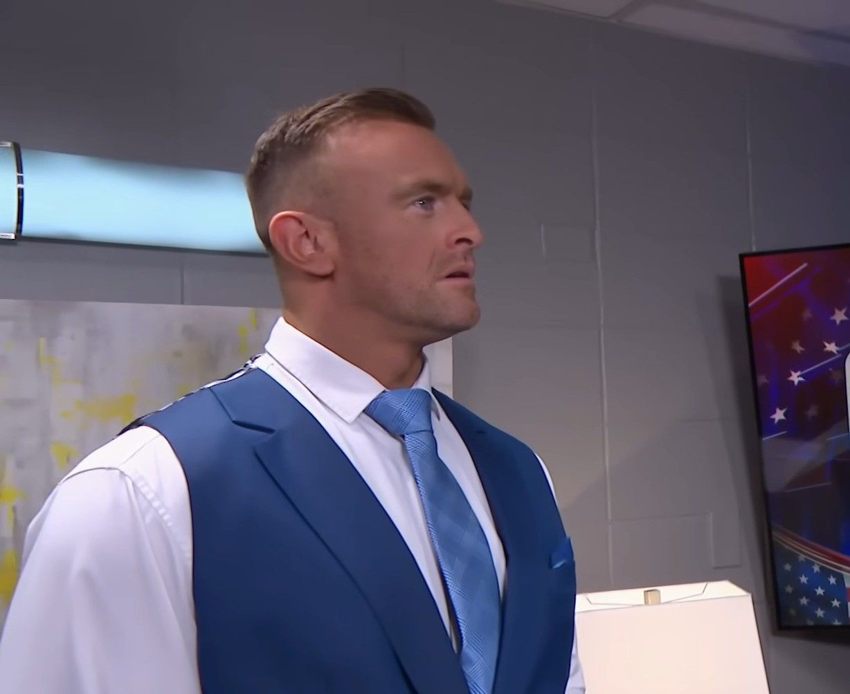 SmackDown General Manager Nick Aldis [ Image Source: Screenshot from WWE