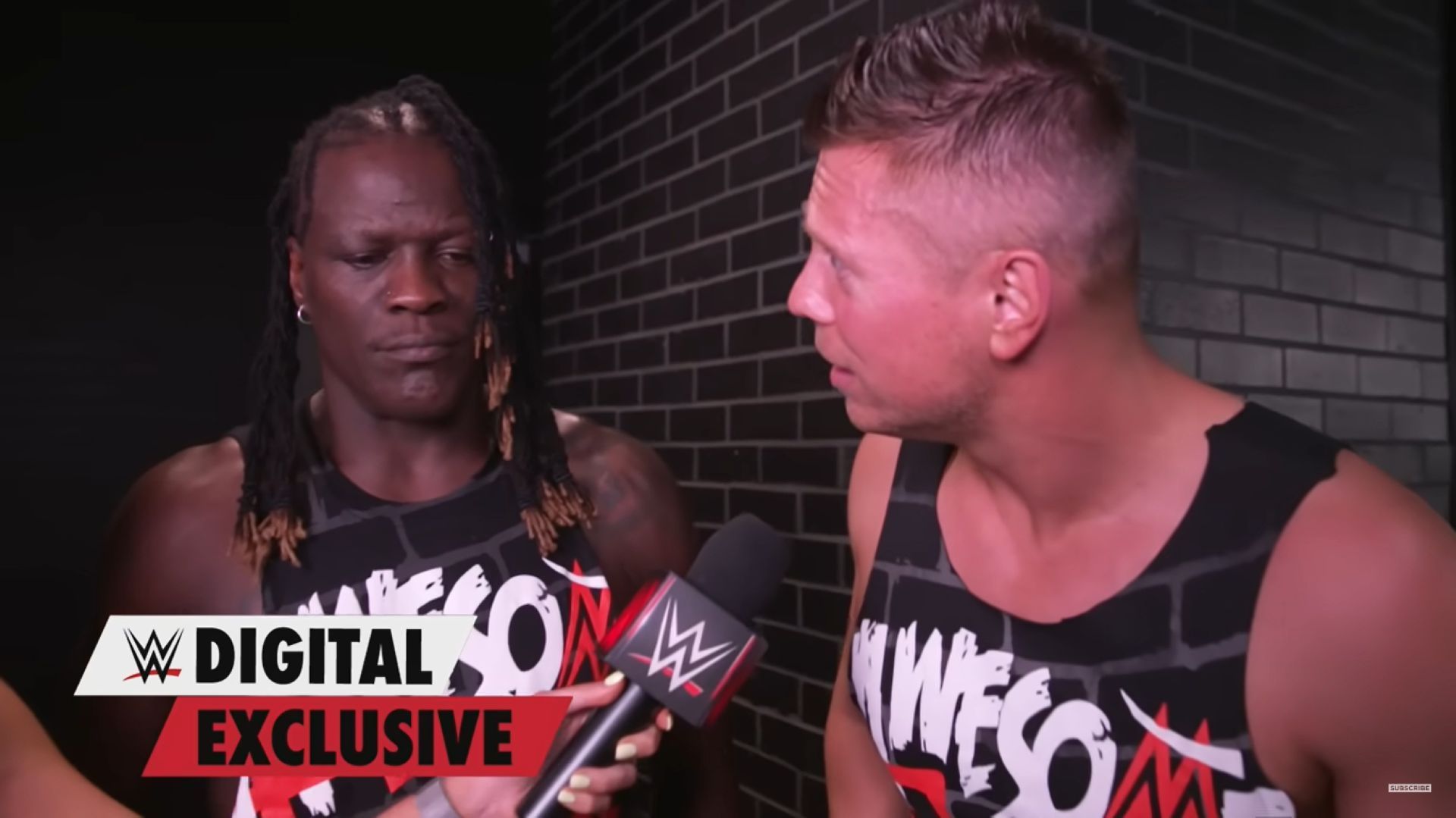 R-Truth and The Miz were unhappy after losing to the Judgment Day. [Photo from WWE&#039;s Youtube]