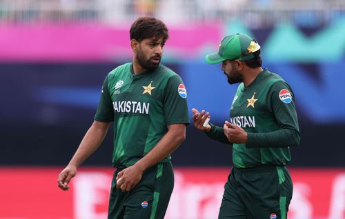 Haris Rauf (left) had mixed returns in the 2024 T20 World Cup.