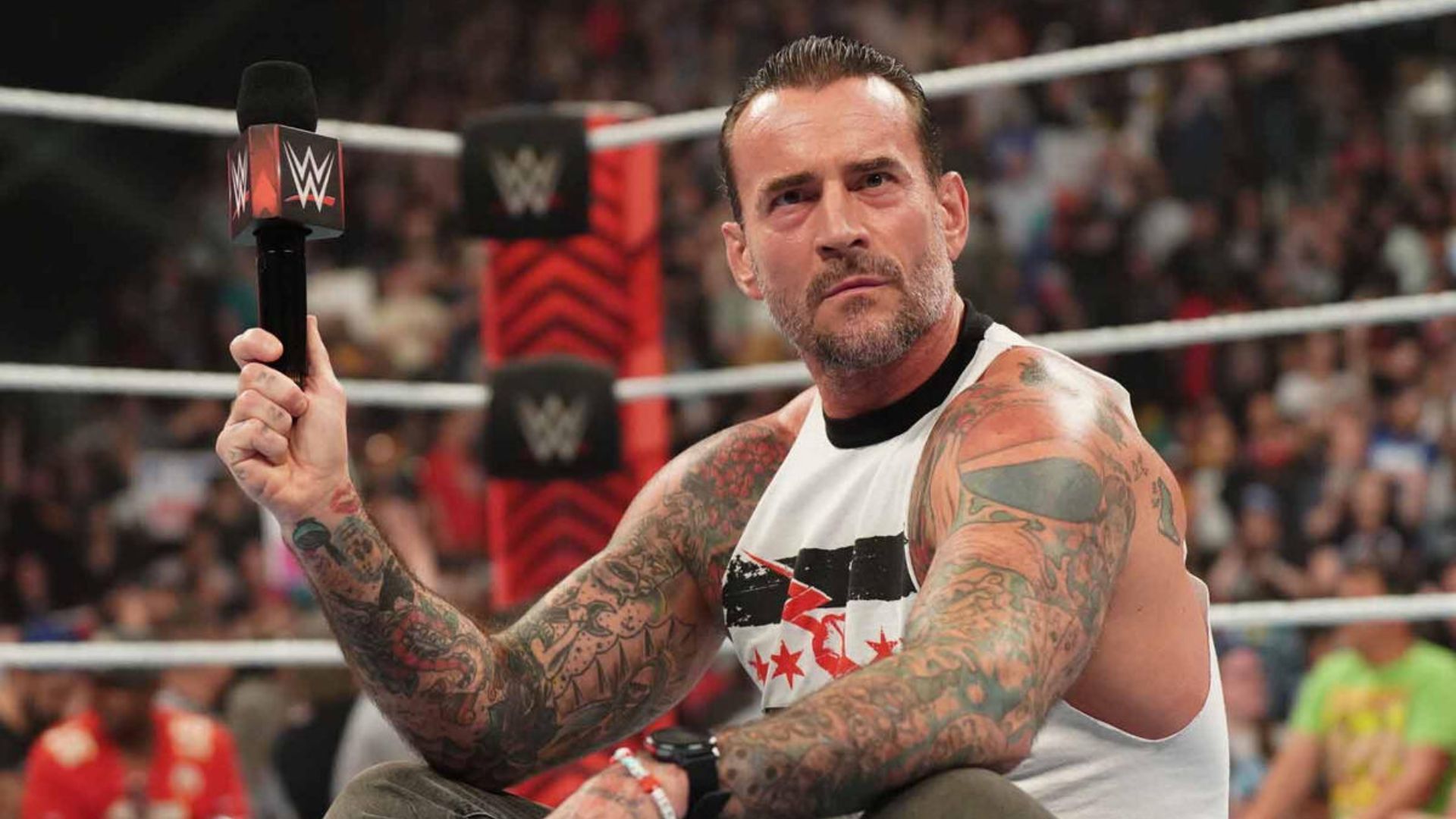 CM Punk made his presence felt in Glasgow this past weekend [Photo credit: WWE]