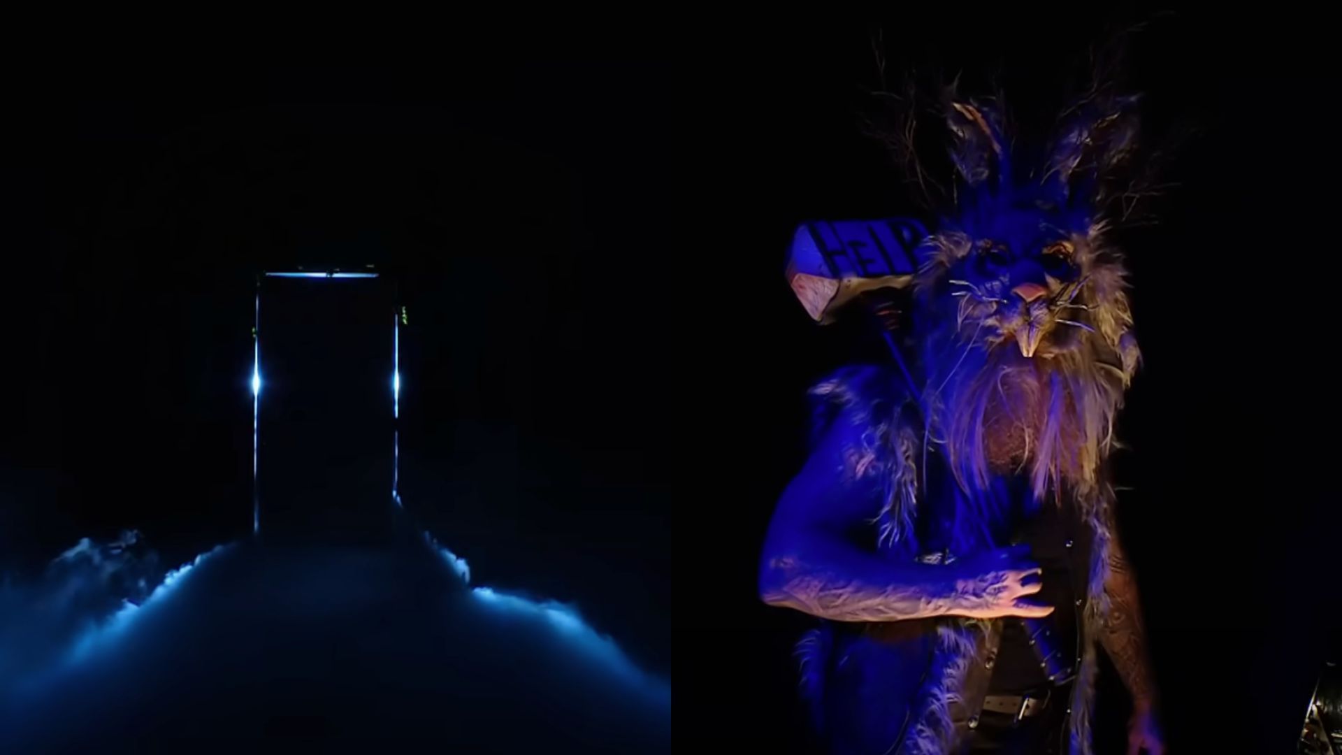 The Wyatt Sicks debuted last night on RAW. [Photos: WWE on YouTube]