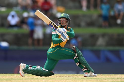 Quinton de Kock smashed 74 runs off 40 deliveries against the USA.