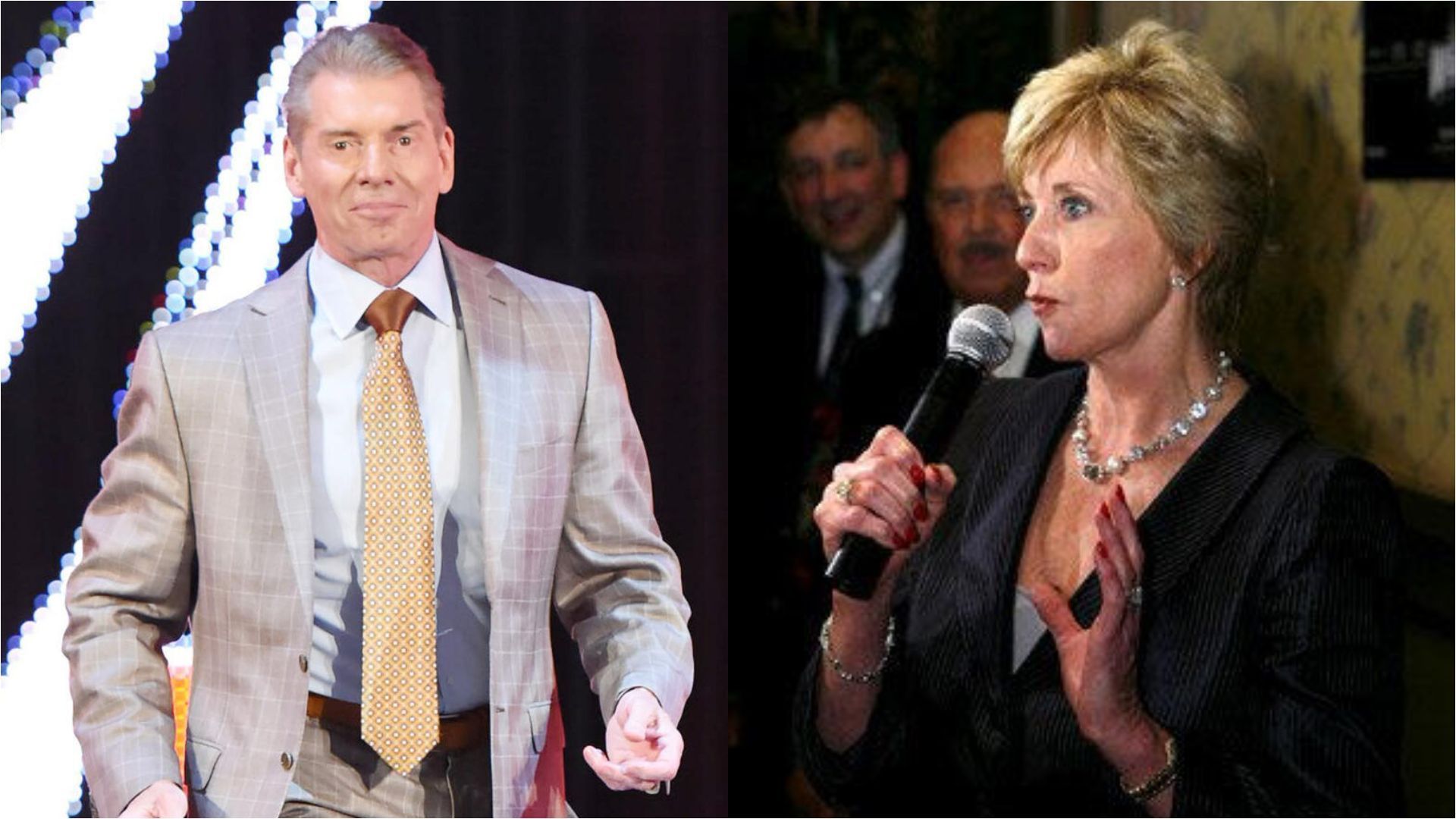 Vince McMahon and Linda McMahon (Images via WWE.com)
