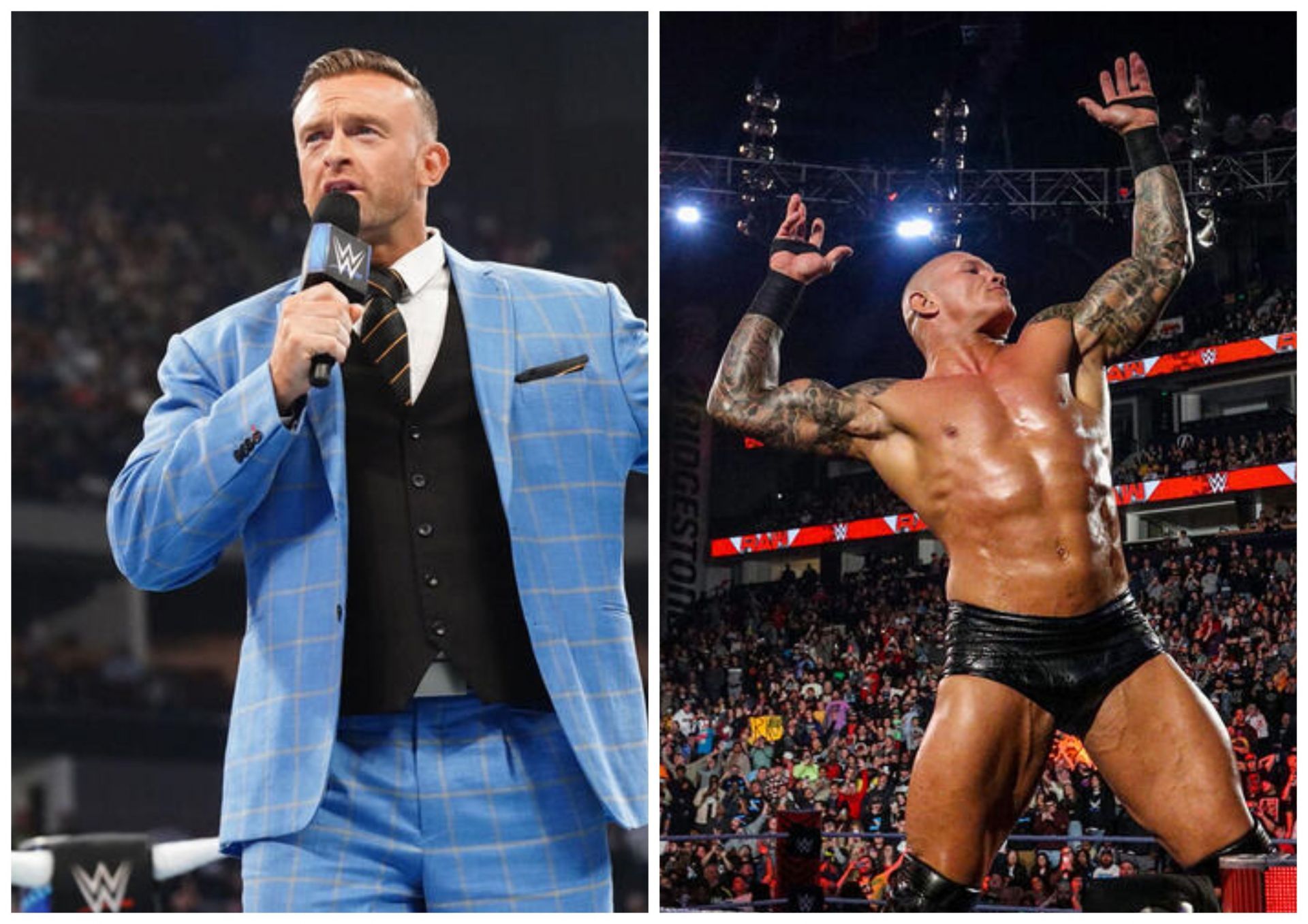 Randy Orton and SmackDown GM Nick Aldis (Photo credit: WWE.com)