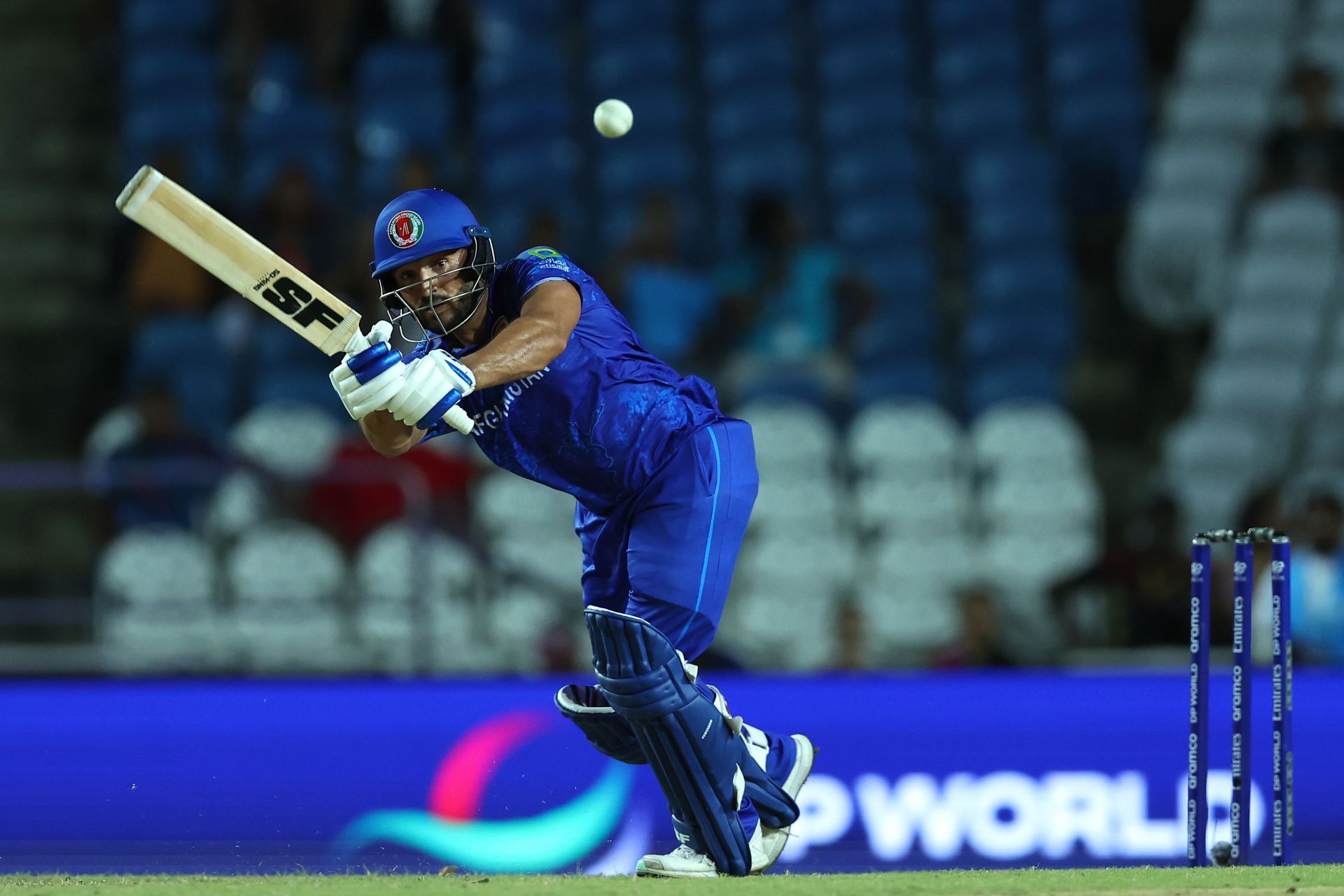 Gulbadin Naib is handy with both bat and ball. (Image Credit: Getty Images)