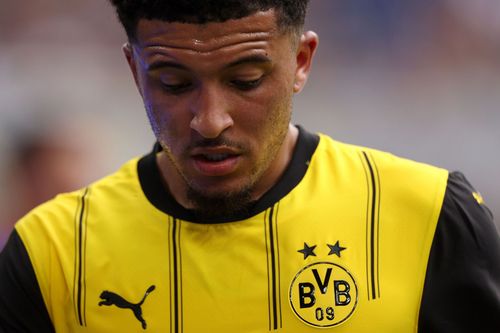 Jadon Sancho is set to return to Old Trafford next month.