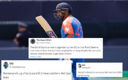 "Chasing 97 on that pitch is not as easy as Rohit made it look" - Fans hail Indian skipper for sublime half-century vs Ireland in 2024 T20 World Cup