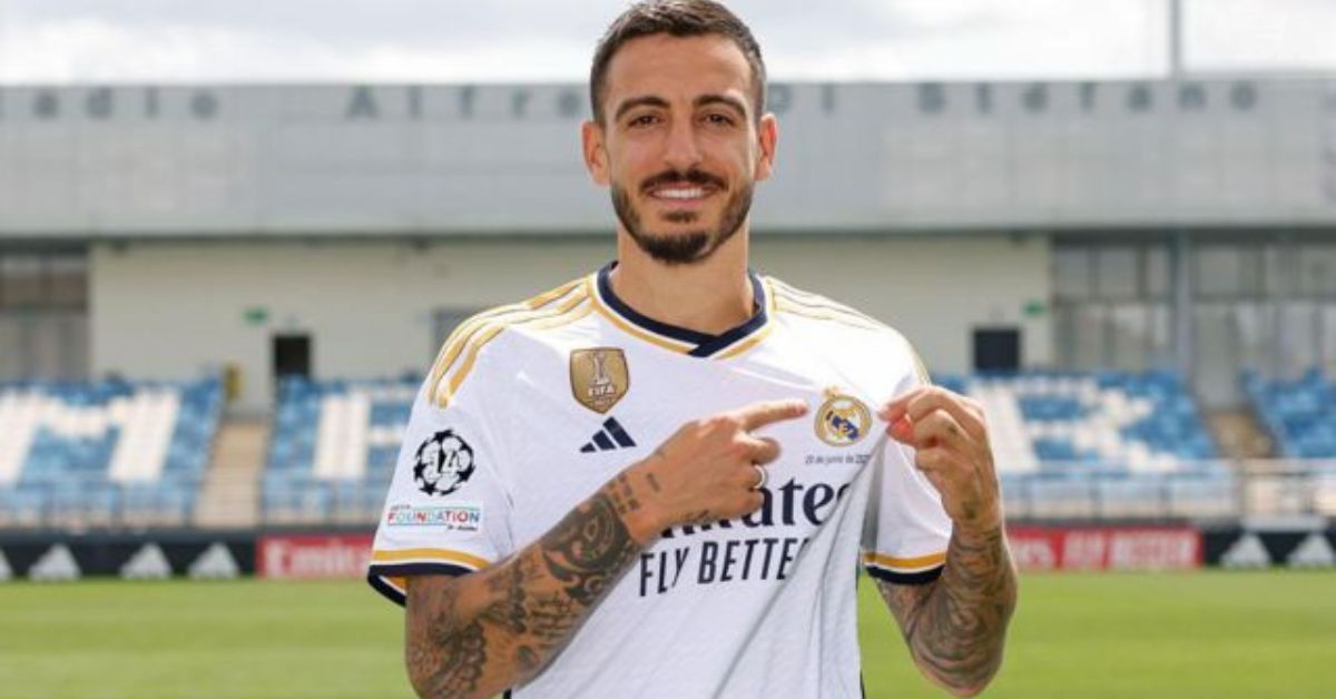 Joselu is on loan at Real Madrid.