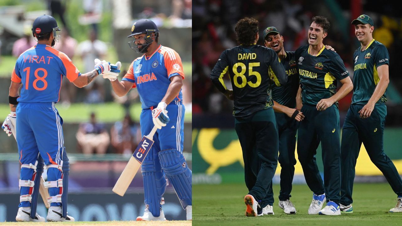 भारत और ऑस्ट्रेलिया के बीच अहम मुकाबला होना है (Photo Courtesy: X/@BCCI, Getty Images)