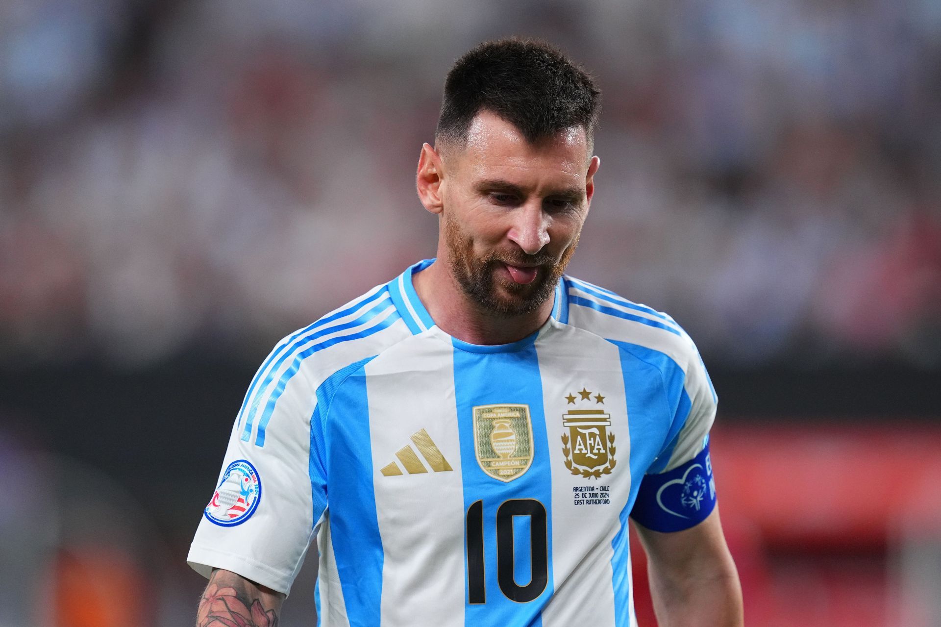 Argentina captain Lionel Messi