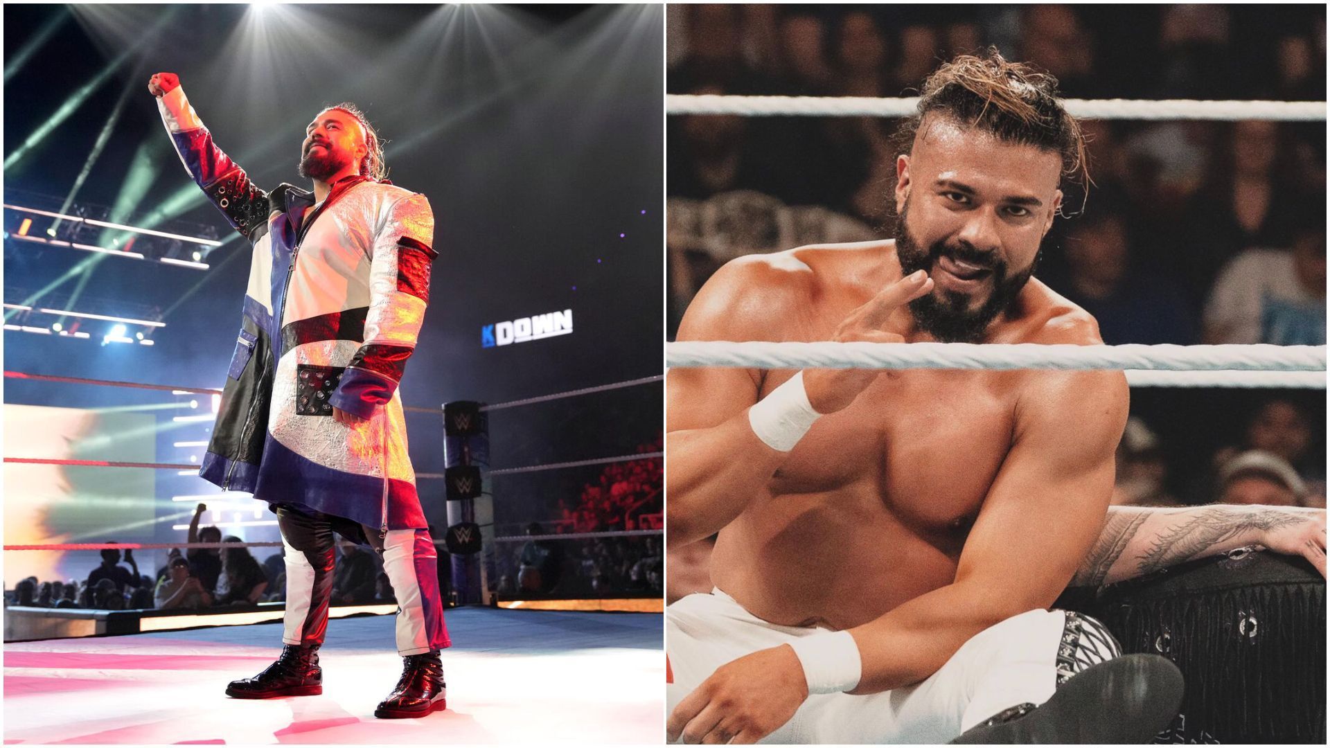 Andrade is a former WWE United States Champion. [Image credits: WWE.com &amp; the star