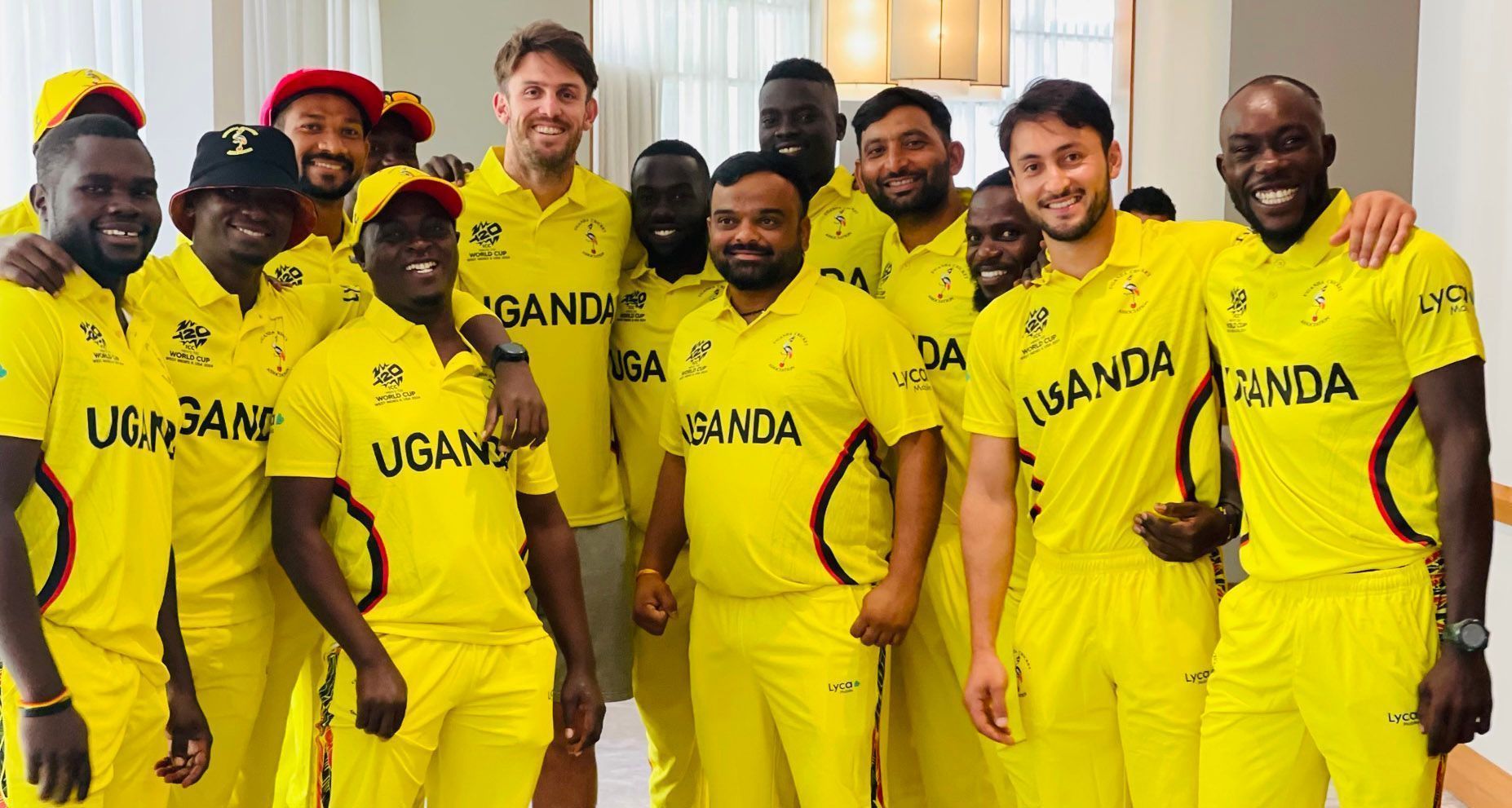 मिचेल मार्श युगांडा टीम की जर्सी में आए नजर (Photo Credit- Cricket Australia)