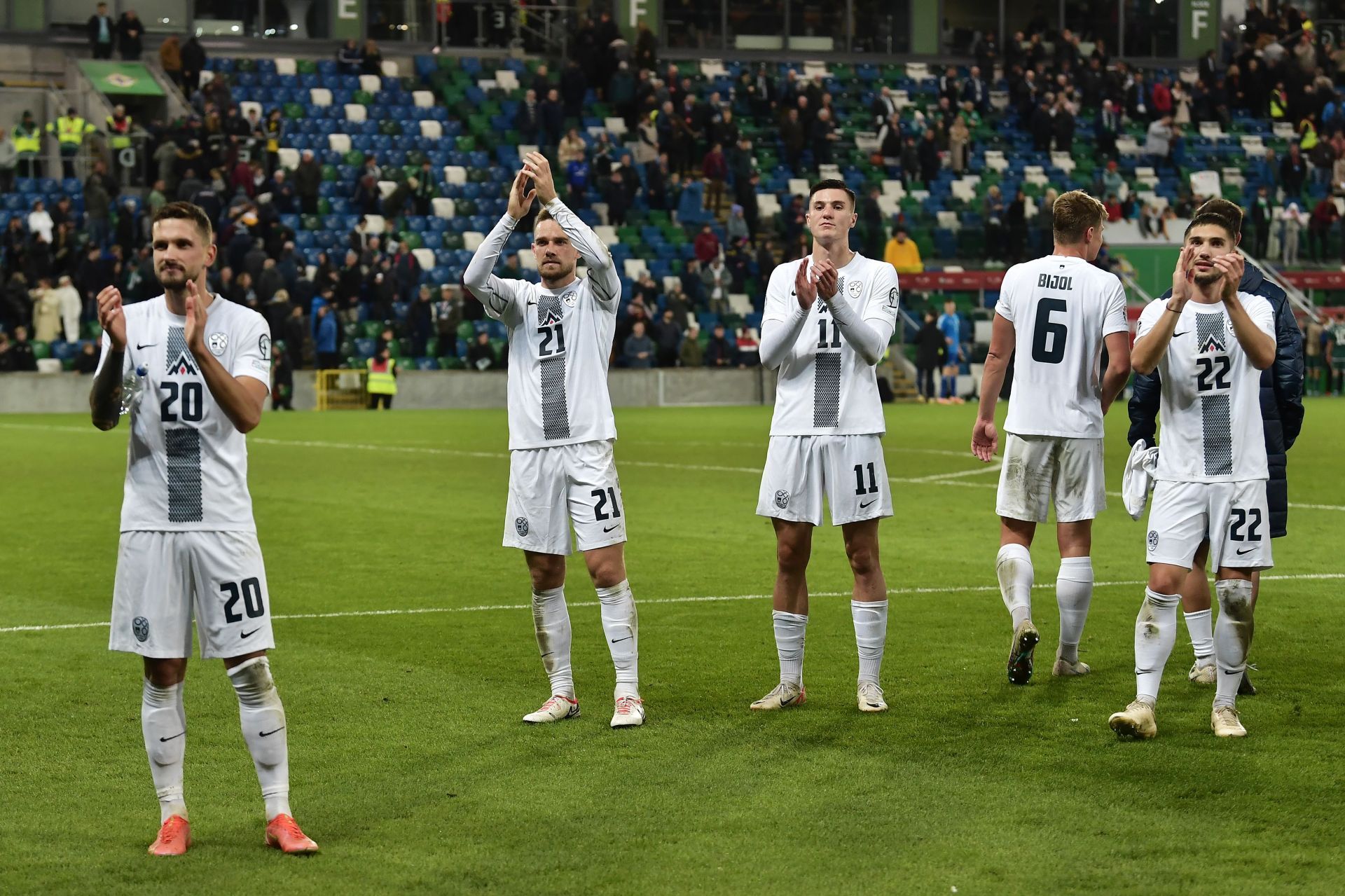 Northern Ireland v Slovenia:Group  H - UEFA EURO 2024 European Qualifiers