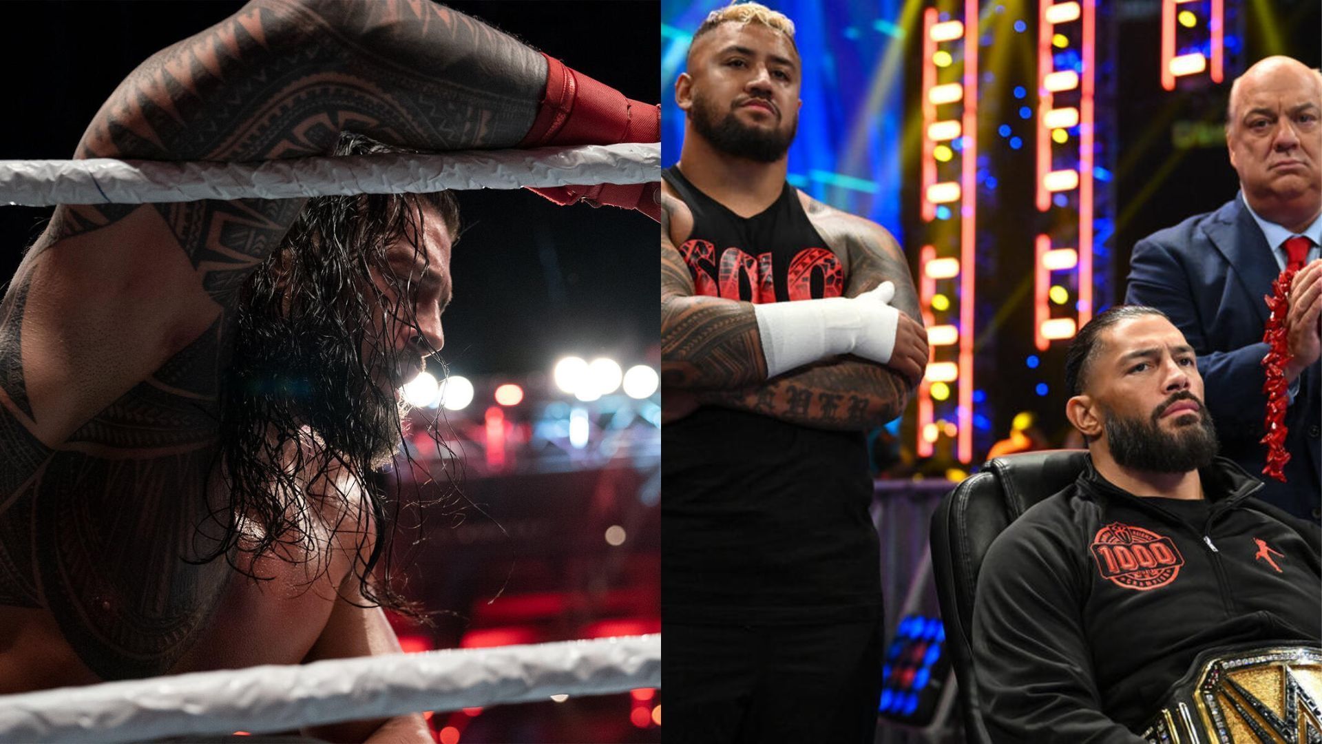 Roman Reigns and Solo Sikoa are stablemates in The Bloodline (Image Credits: WWE.com)