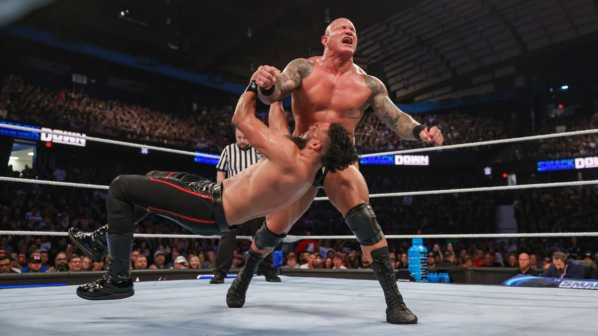 Randy Orton in action on SmackDown this week [Image credits:WWE]