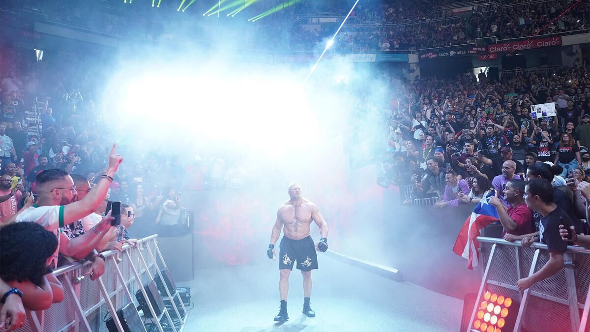 Brock Lesnar won the Money in the Bank Ladder Match back in 2019 (Photo credit: WWE.com)
