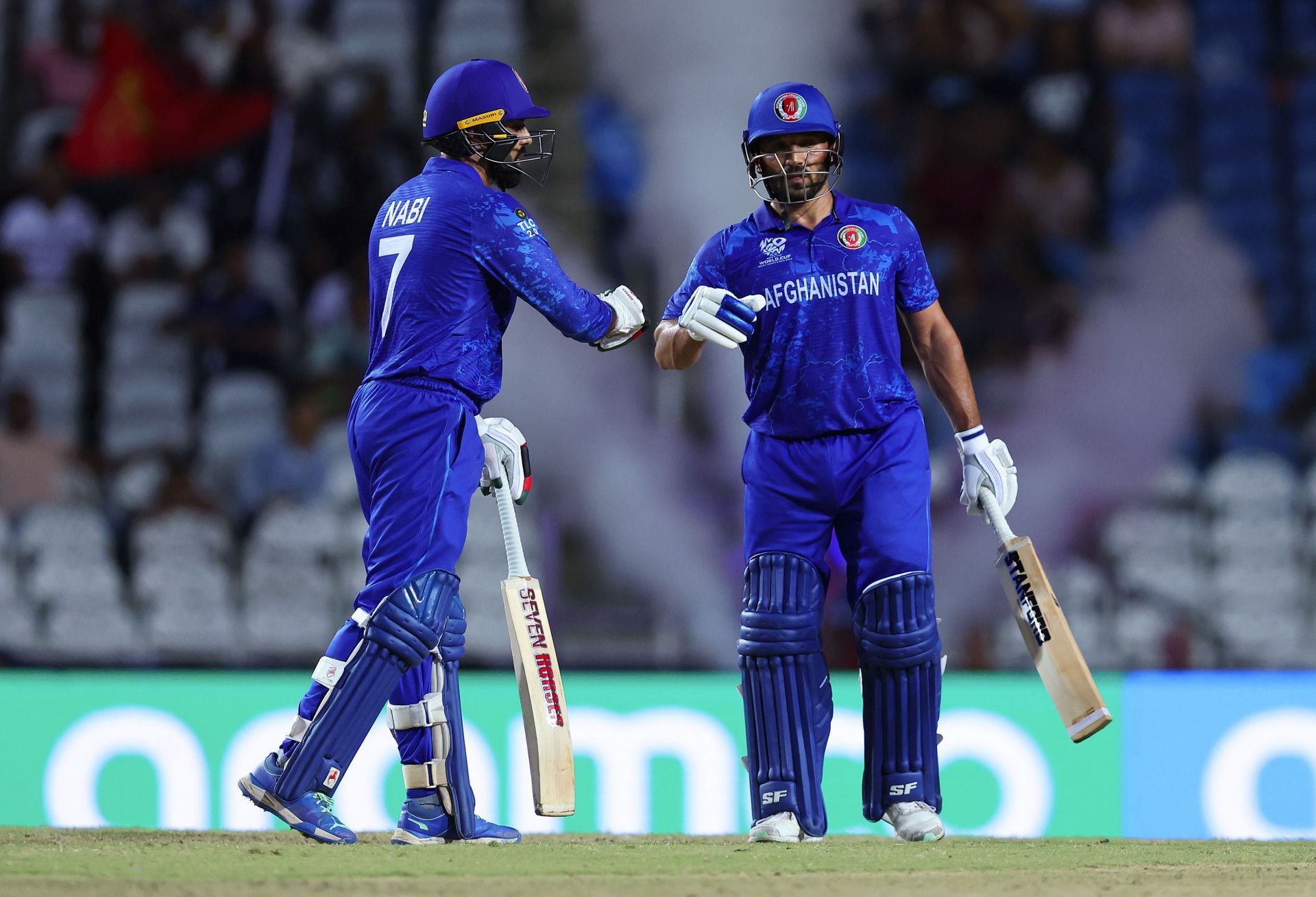 Afghanistan are unbeaten in the 2024 T20 World Cup. (Image Credit: Getty Images)