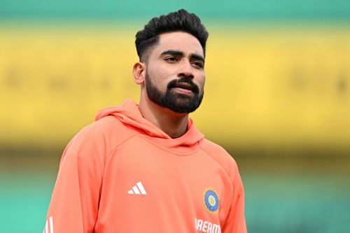 Mohammed Siraj will compete with Arshdeep Singh for the pacer's spot in the Indian playing X1