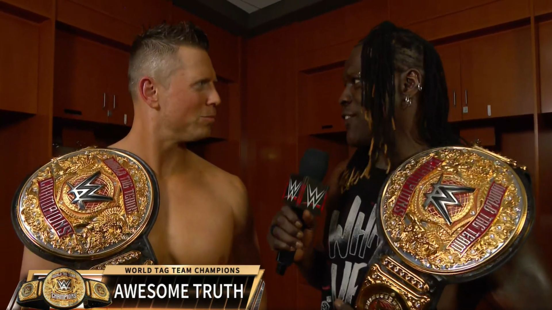 The Miz and R Truth have a storied history together.