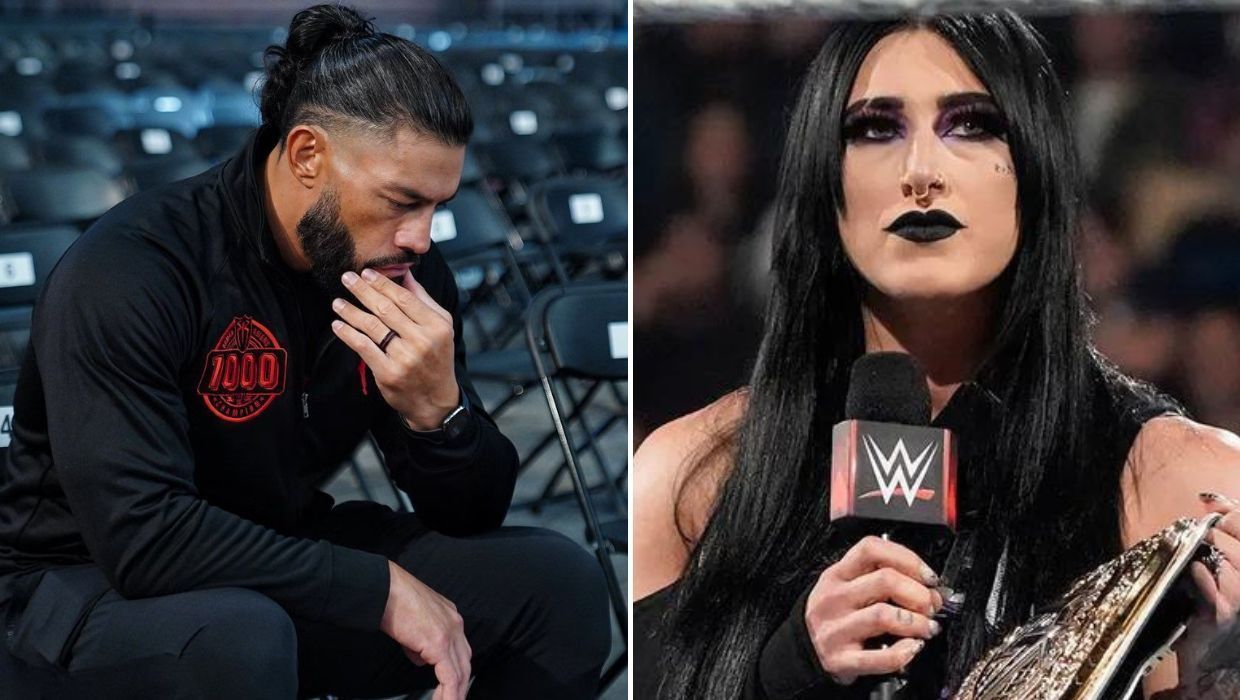 Former WWE Champion Roman Reigns/Rhea Ripley