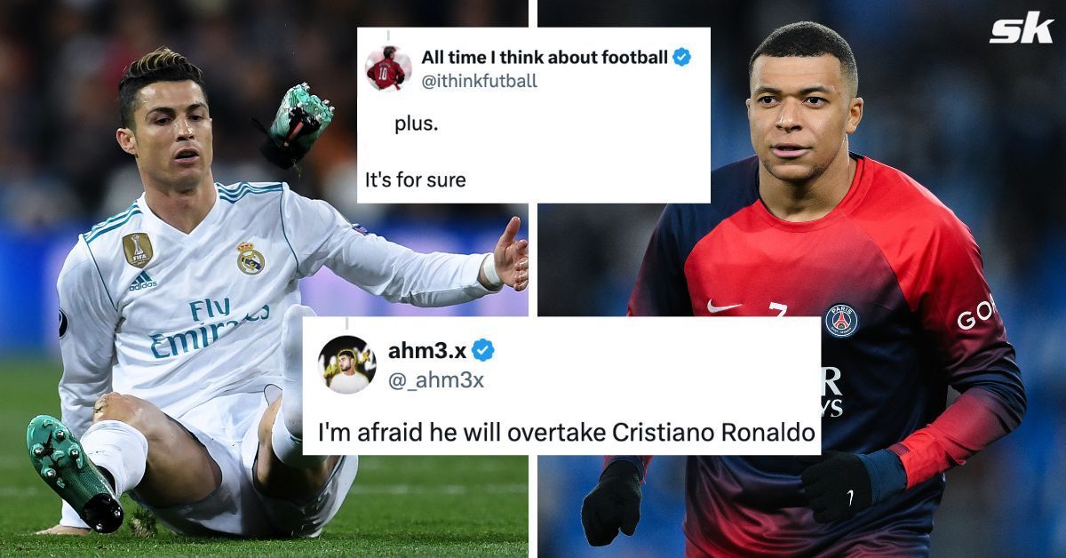 &ldquo;Sorry CR7 your record is not safe&rdquo; - Fans predict how many goals Kylian Mbappe will score in debut season with Real Madrid