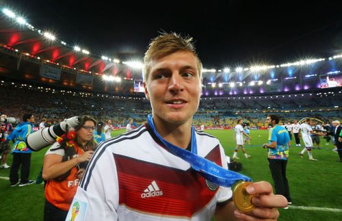 Toni Kroos was a member of the 2014 World Cup winning squad.