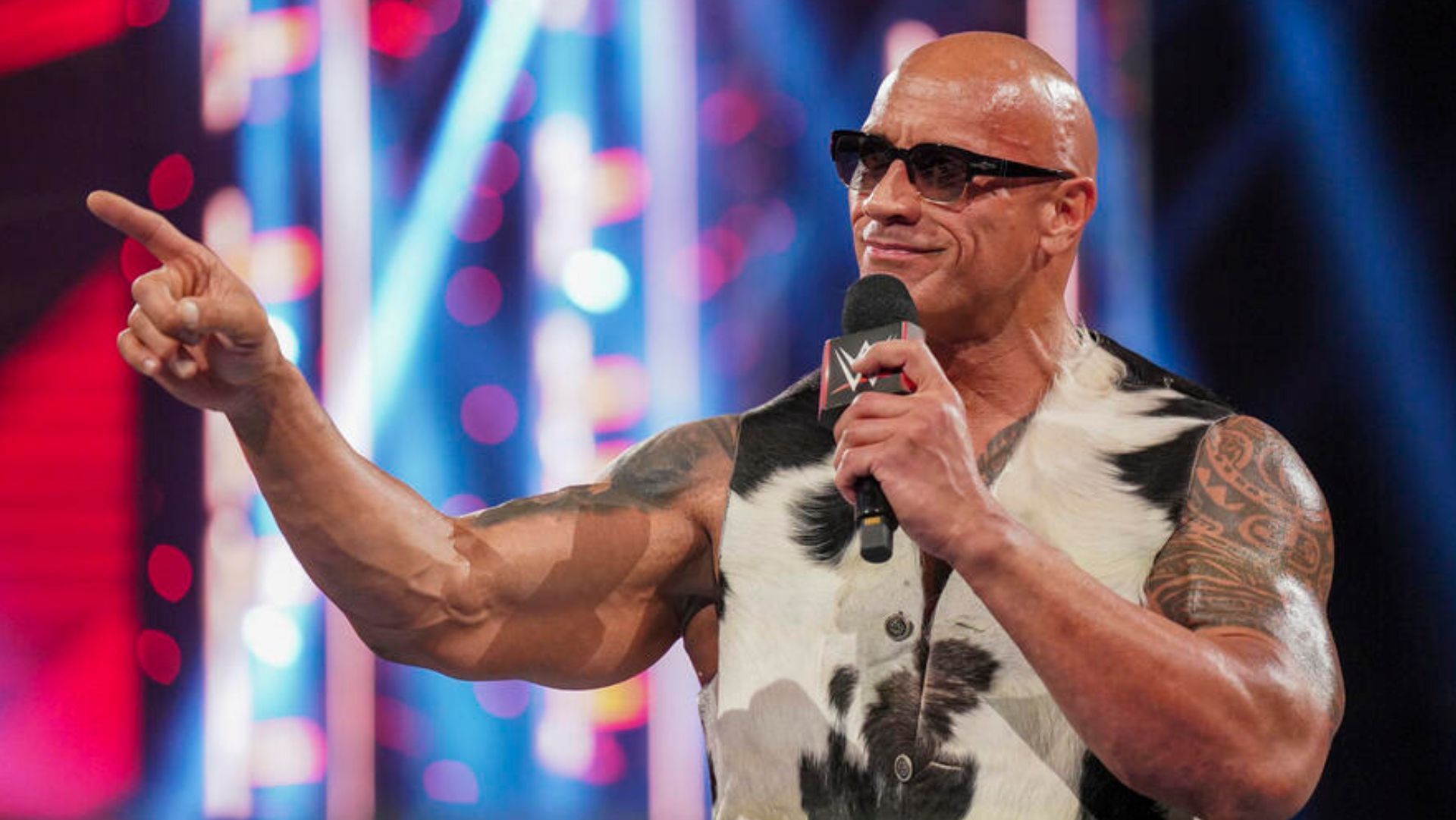 The Rock is shooting for 