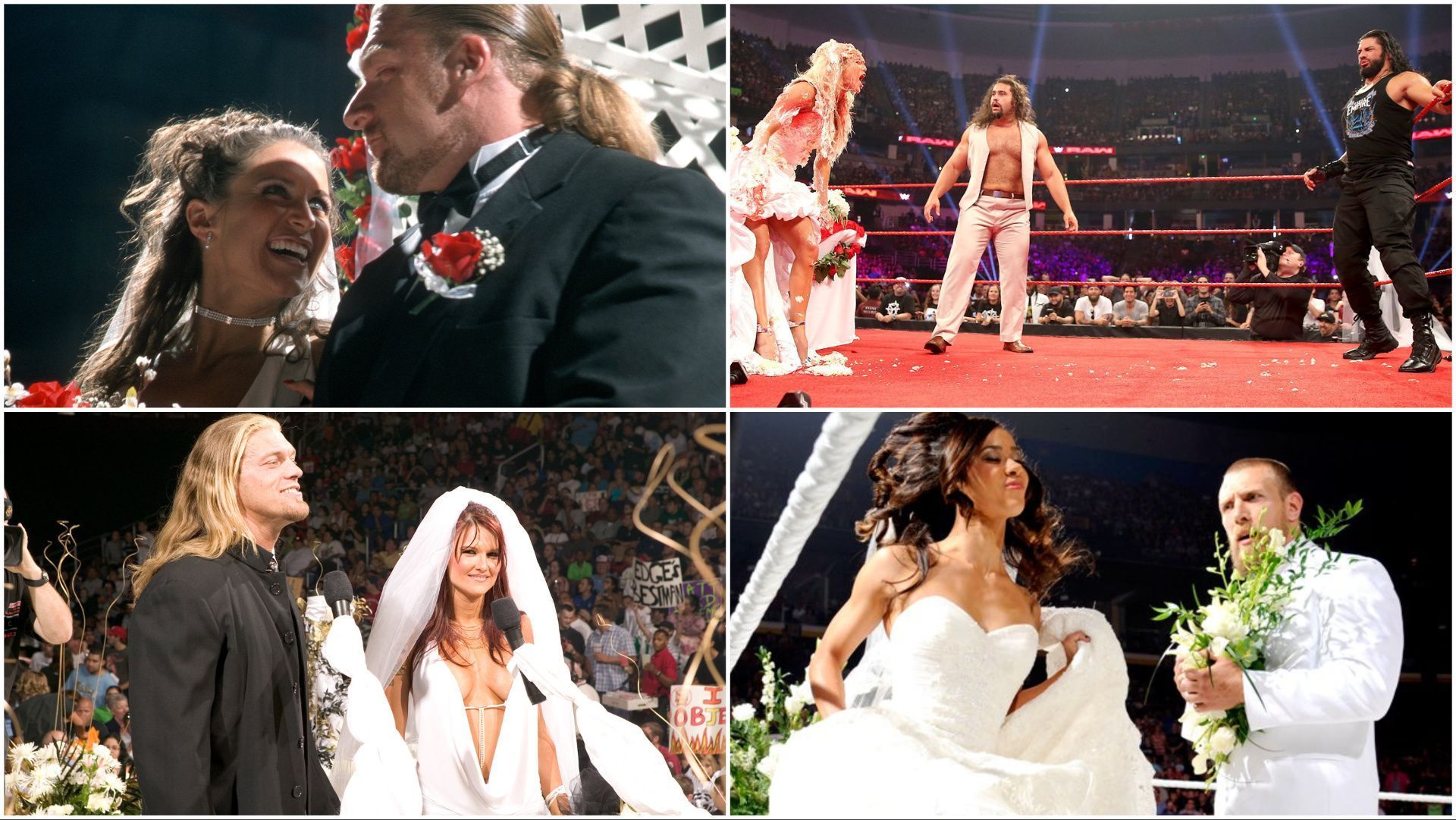 Superstars and some of the biggest WWE weddings