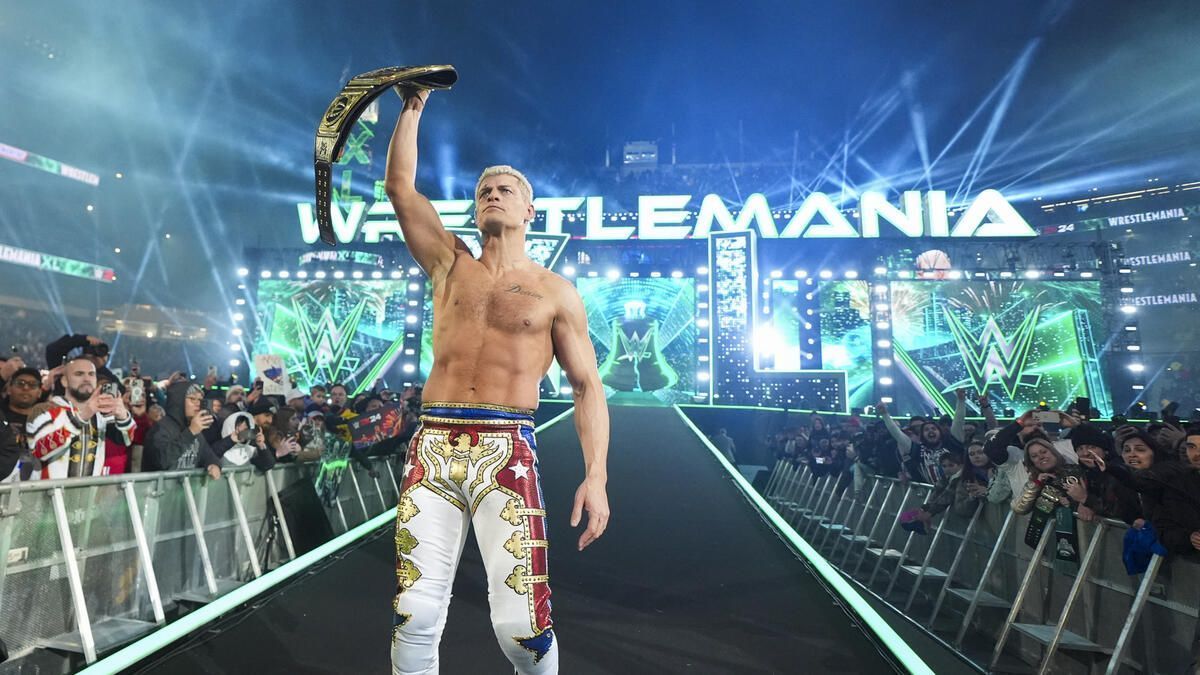 Cody Rhodes at WrestleMania XL (Photo Courtesy: WWE.com)