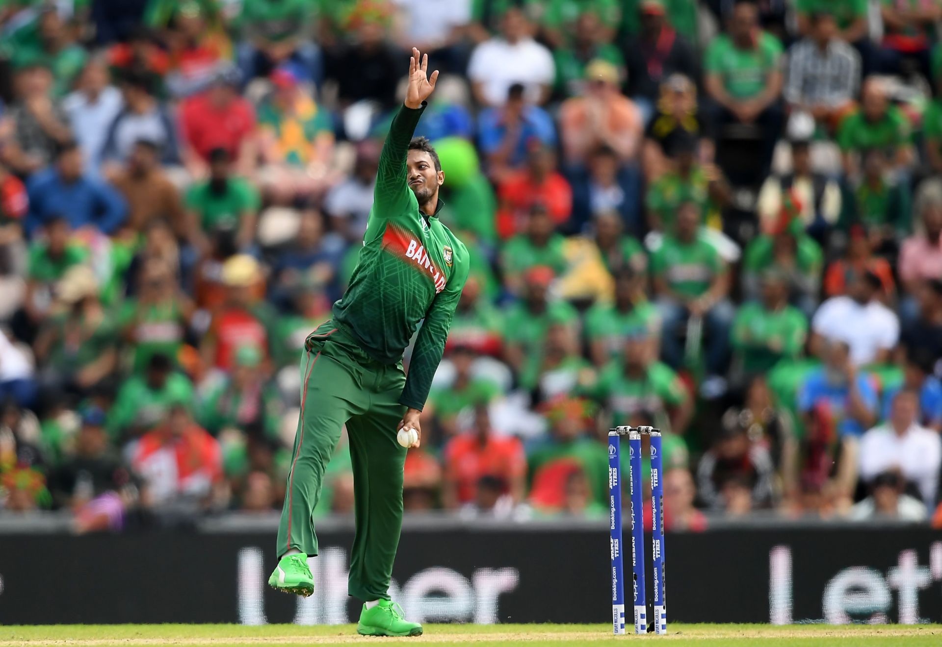 Shakib Al Hasan. (Credits: Getty)