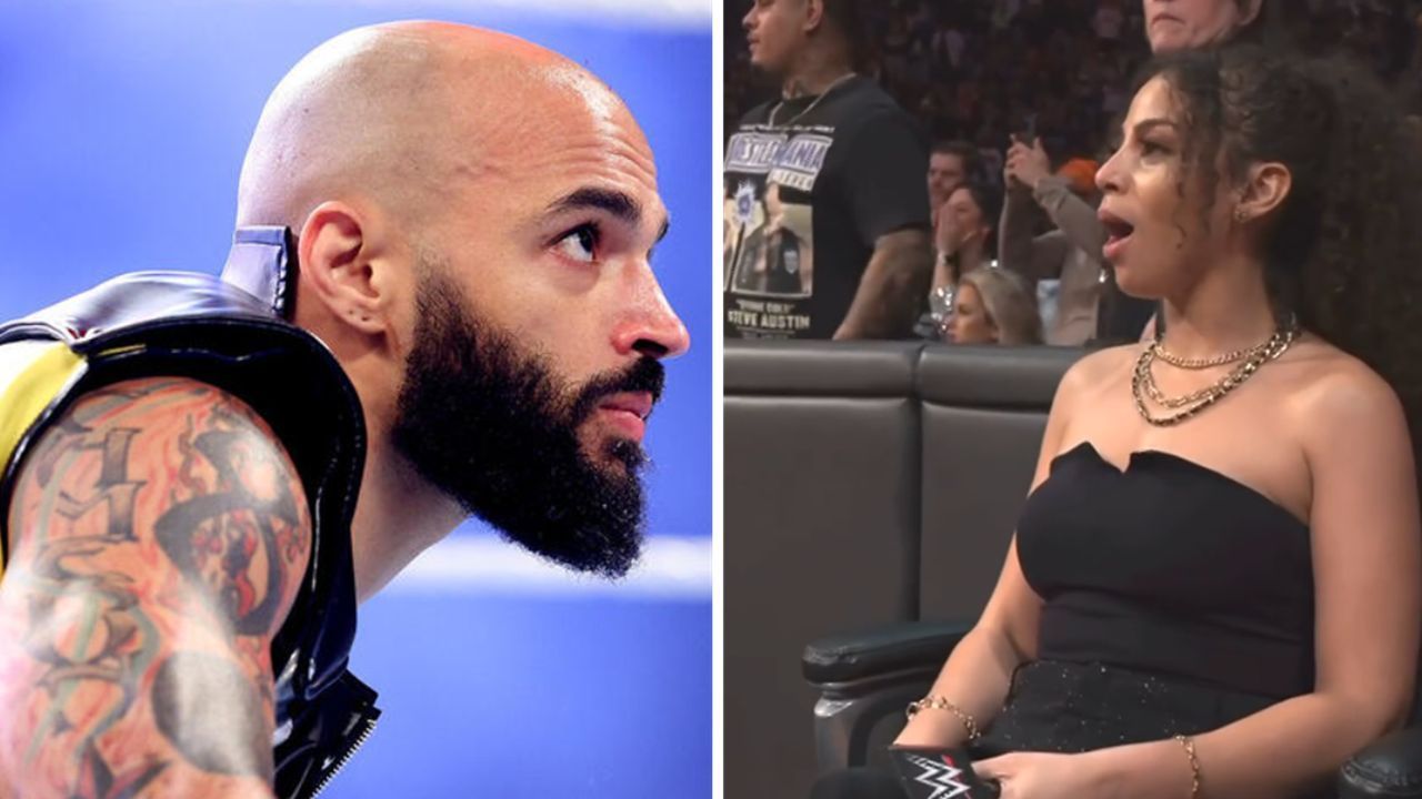 Ricochet and Samantha Irvin (via WWE