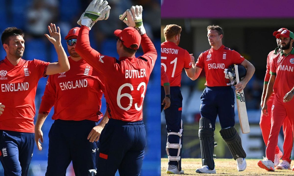 इंग्लैंड ने ओमान के खिलाफ एकतरफा जीत हासिल की