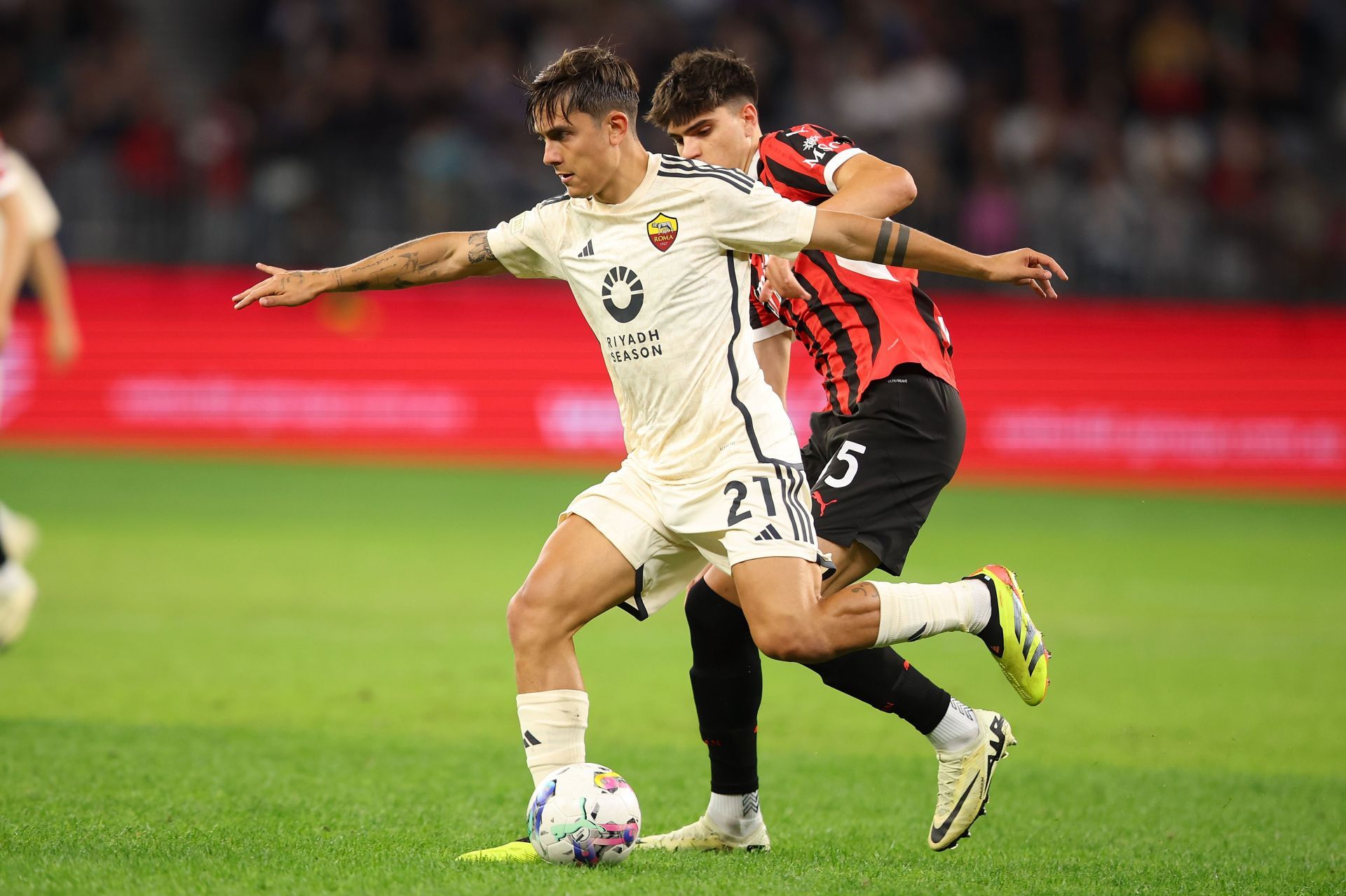 Paulo Dybala (left)