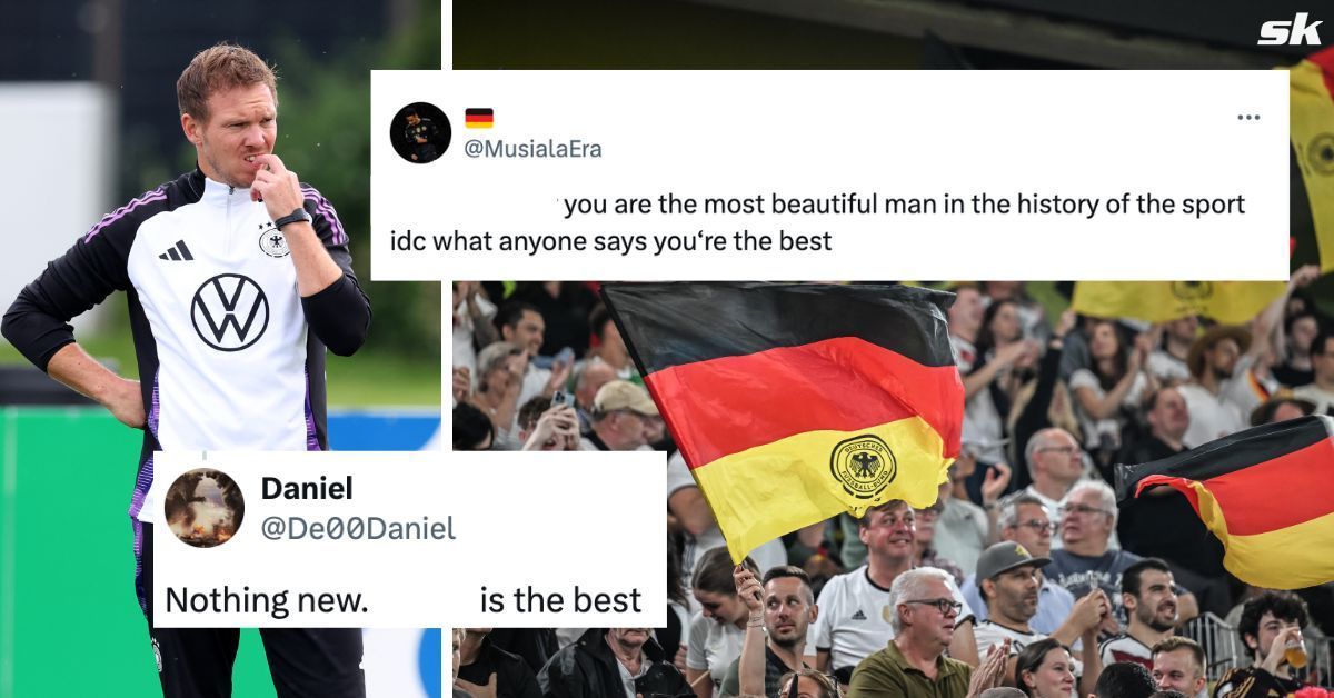 Fans in awe of display from Germany star during Euro 2024 Round of 16 win. (Picture Credits: Getty, @MusialaEra, @De00Daniel)