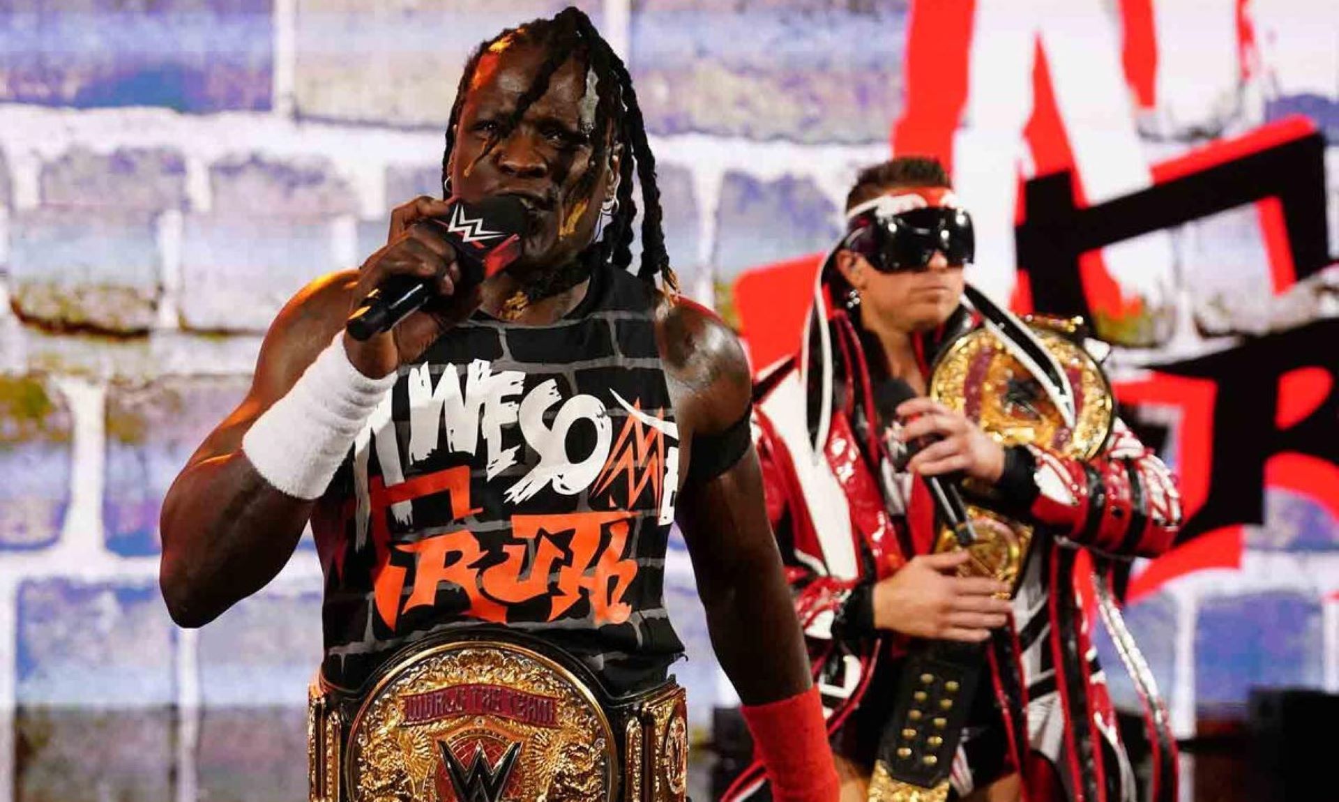 The fun is over for R-Truth and The Miz.