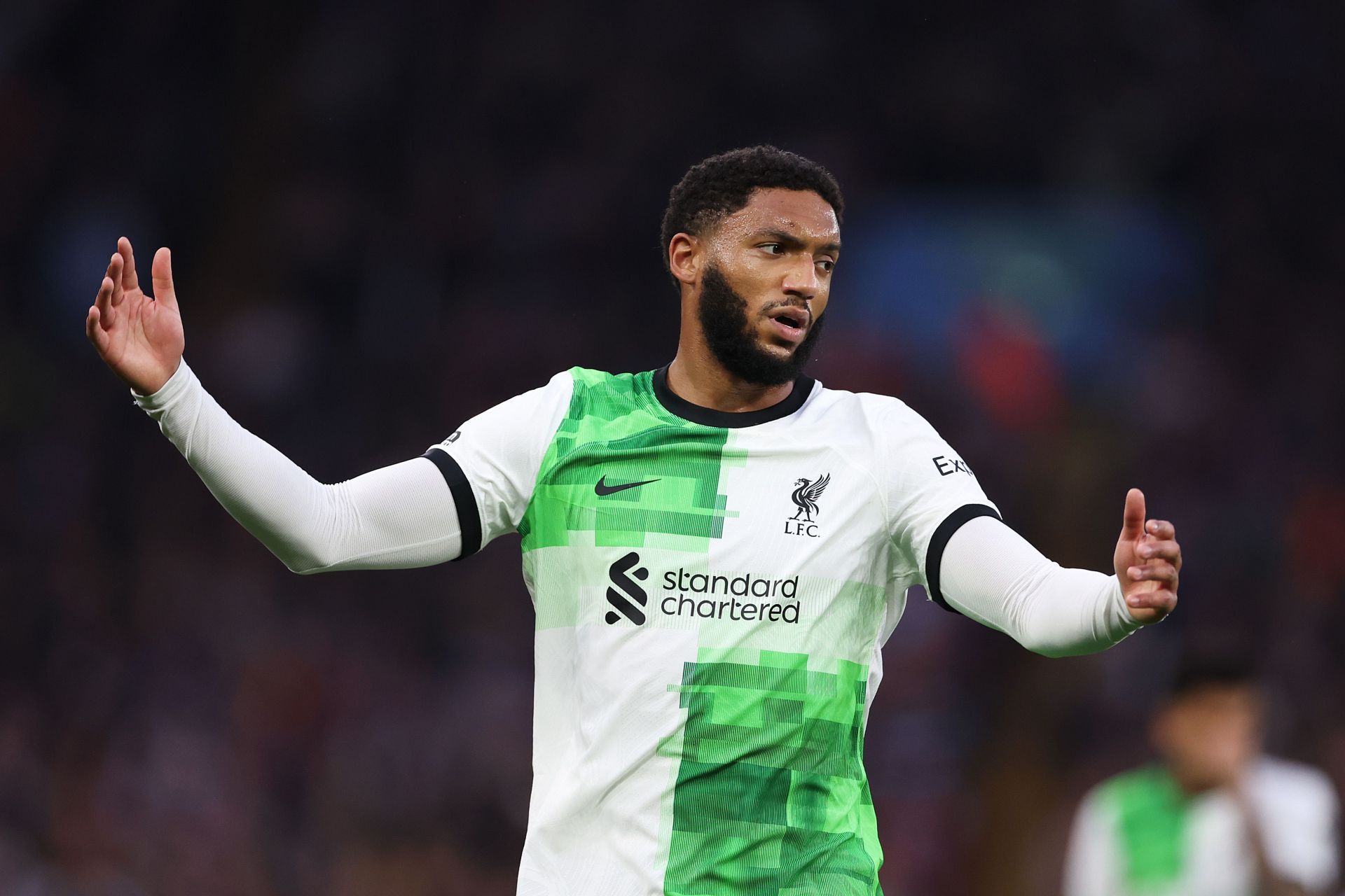 Liverpool FC defender Joe Gomez