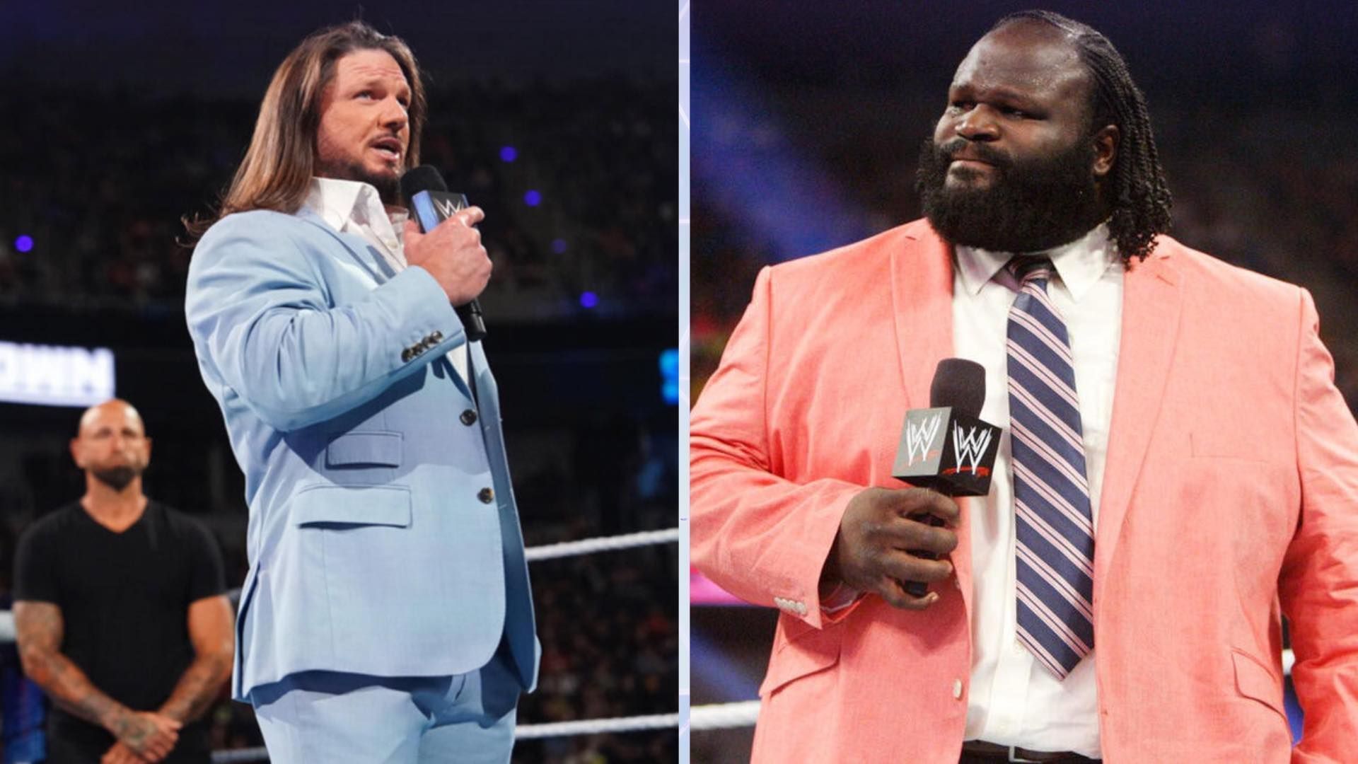 AJ Styles and Mark Henry in picture