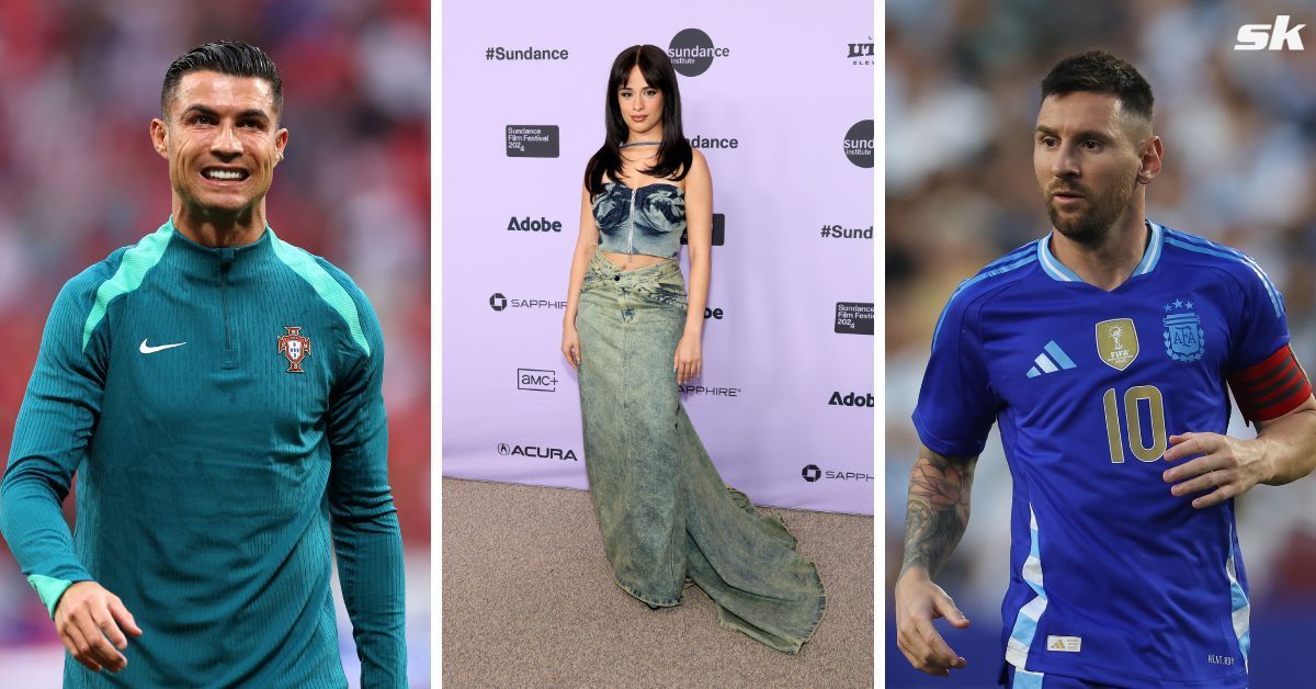 Camila Cabello slipped up when cheering for Cristiano Ronaldo during Portugal concert.