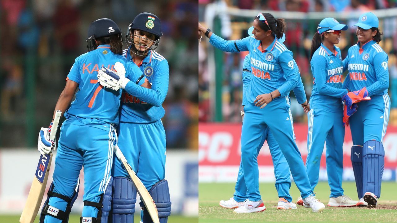 स्मृति मंधाना ने टीम इंडिया की जीत में अहम भूमिका निभाई (Photo Credit: @BCCIWomen)