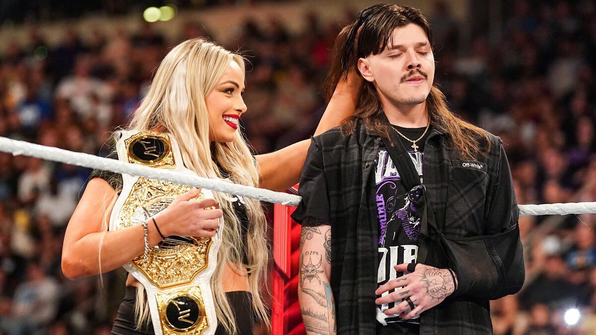 Liv Morgan and Dominik Mysterio (Image credit: WWE.com)