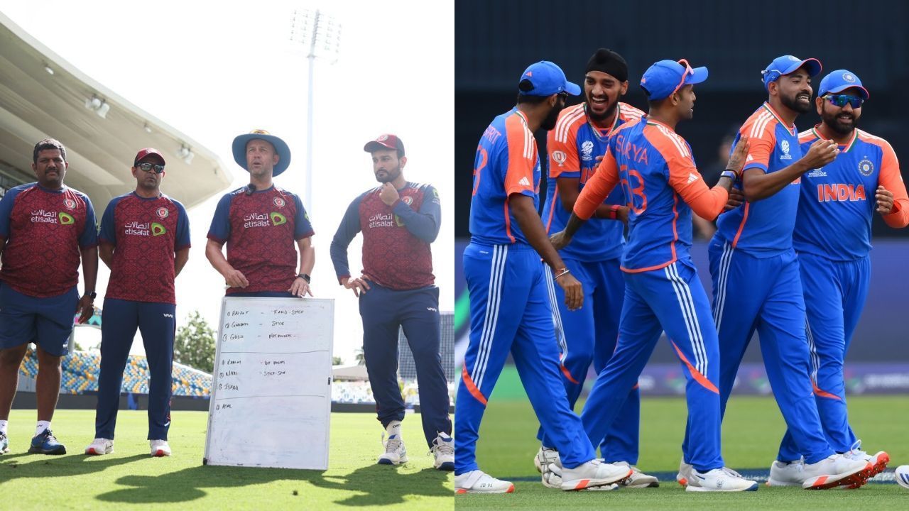 व्हाइट बोर्ड से भारत को रहना होगा सावधान (Photo Courtesy: BCCI and ICC)                               