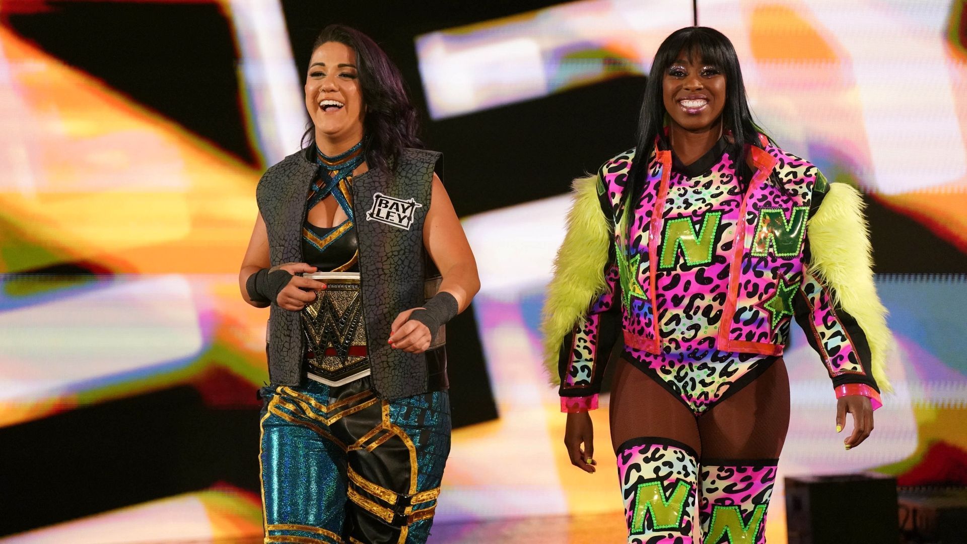 Bayley and Naomi are on SmackDown.